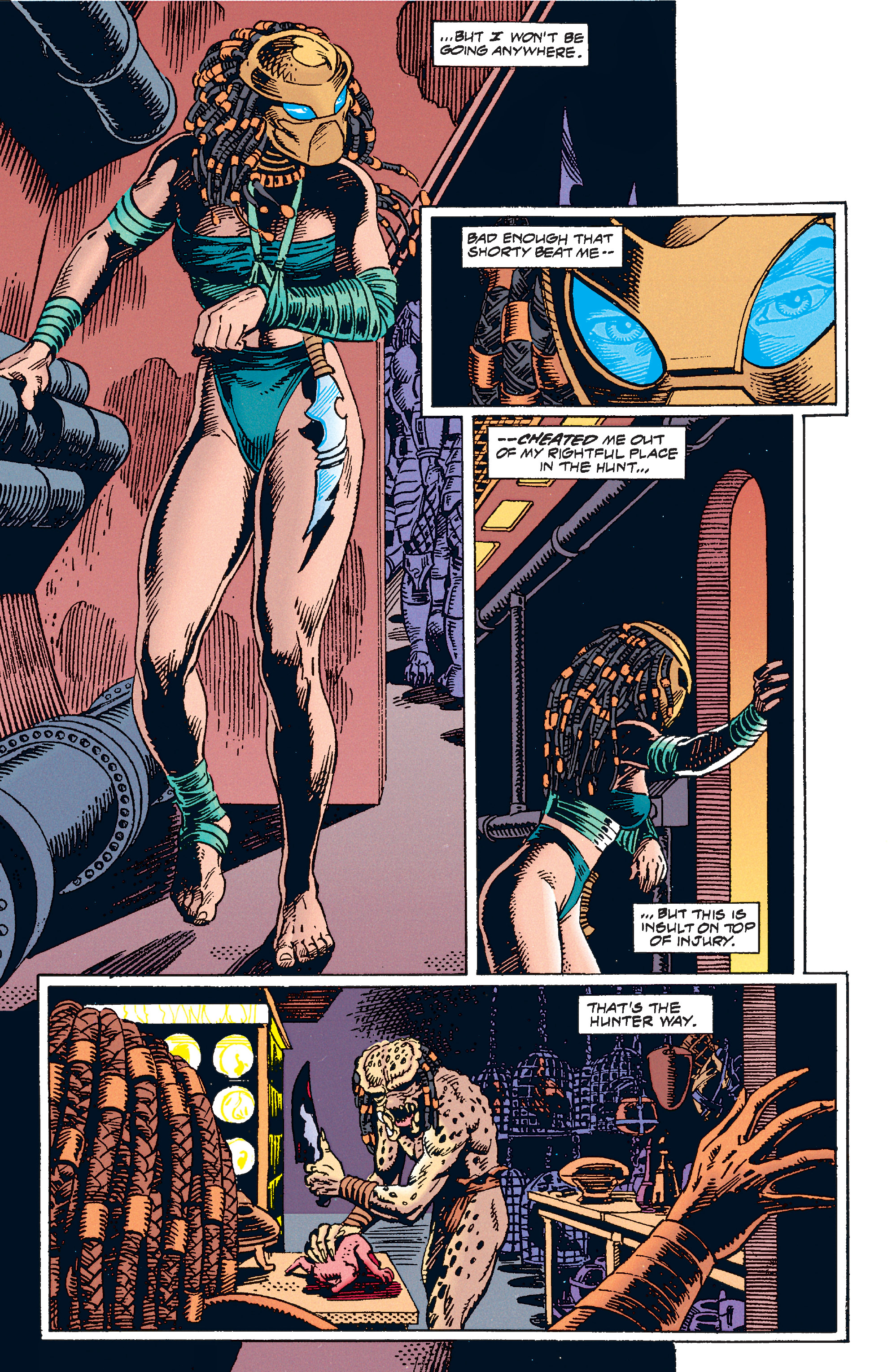 Read online Aliens vs. Predator: The Essential Comics comic -  Issue # TPB 1 (Part 3) - 13