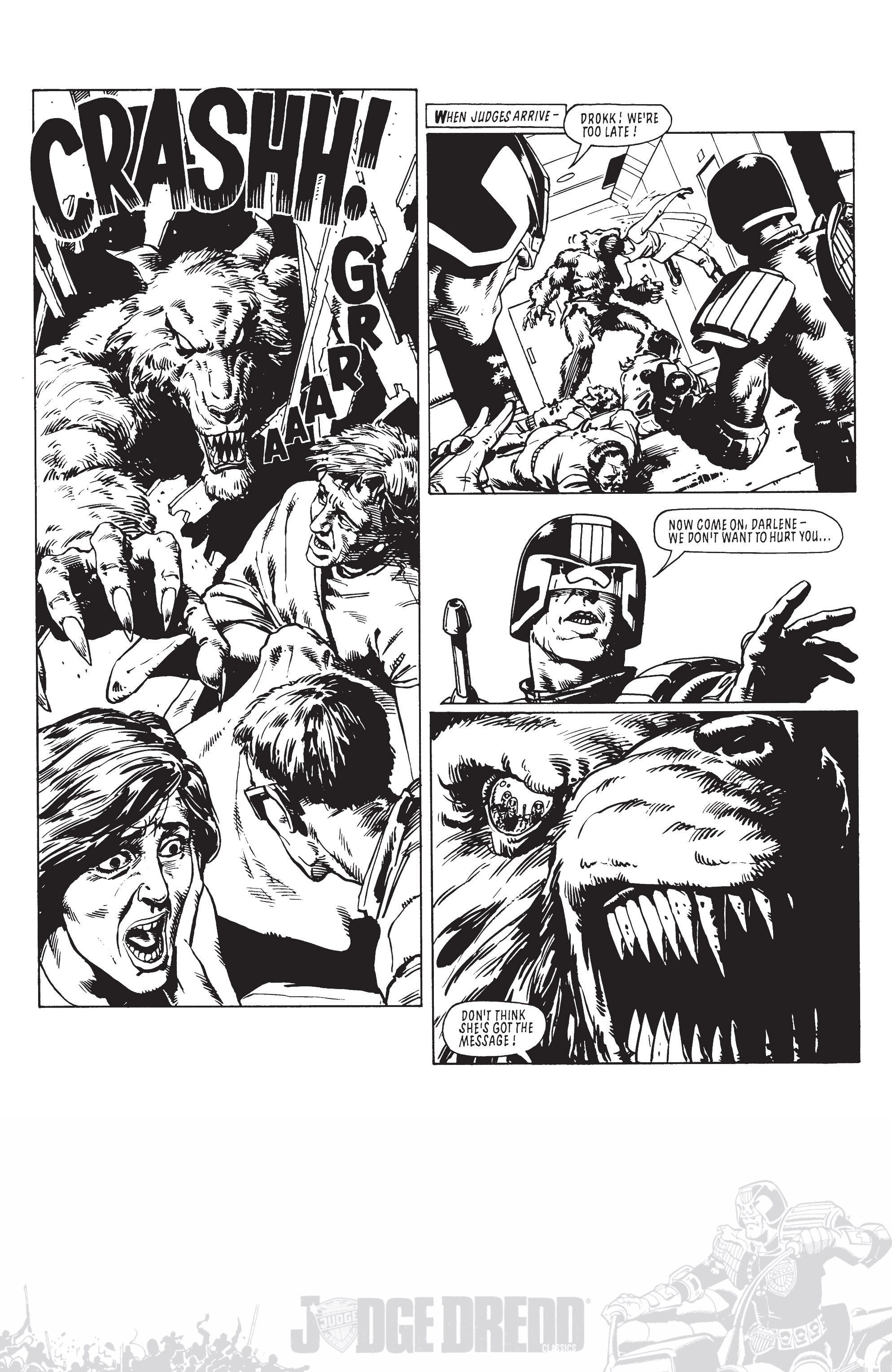 Read online Judge Dredd: Cry of the Werewolf comic -  Issue # Full - 20