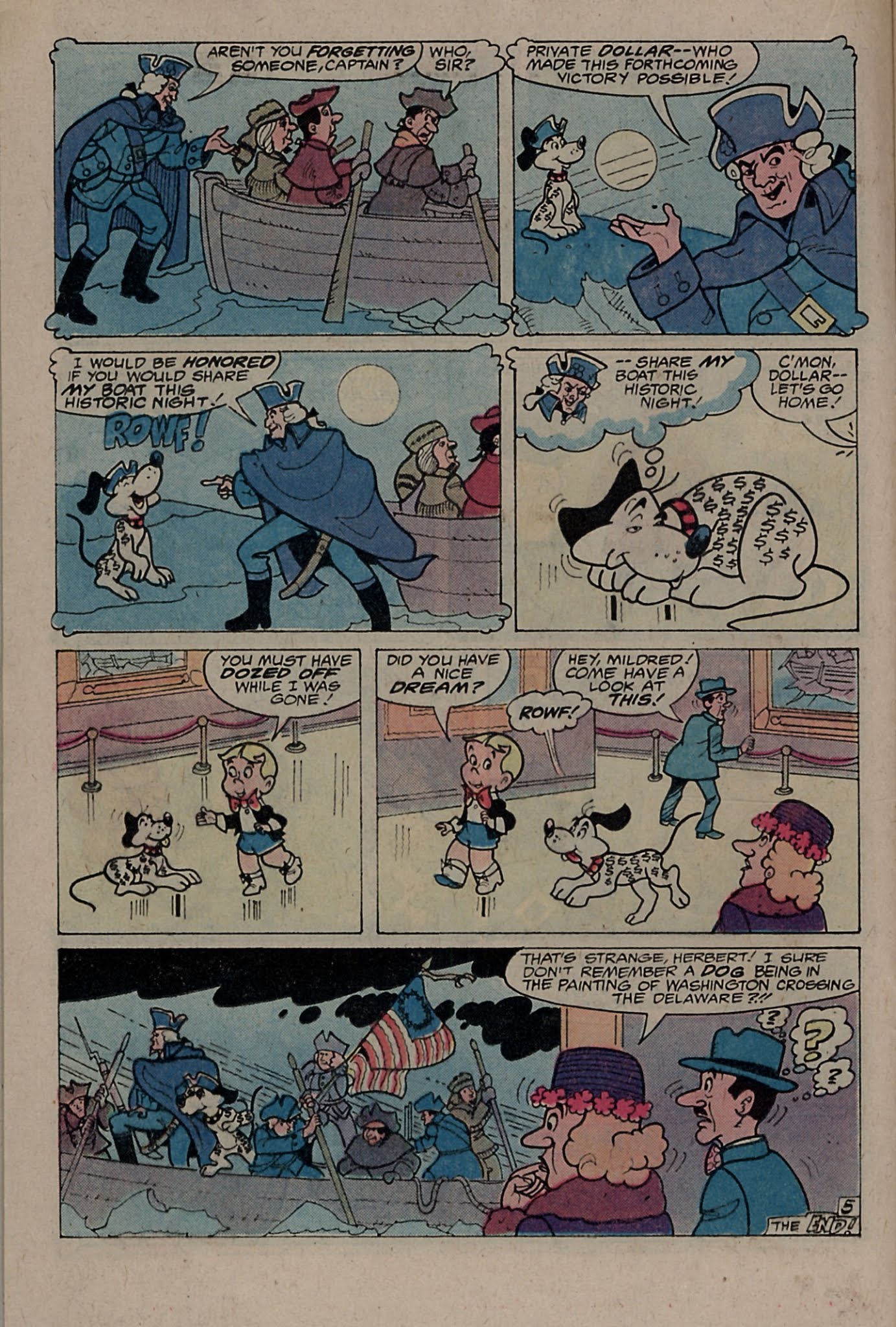 Read online Richie Rich & Dollar the Dog comic -  Issue #11 - 16