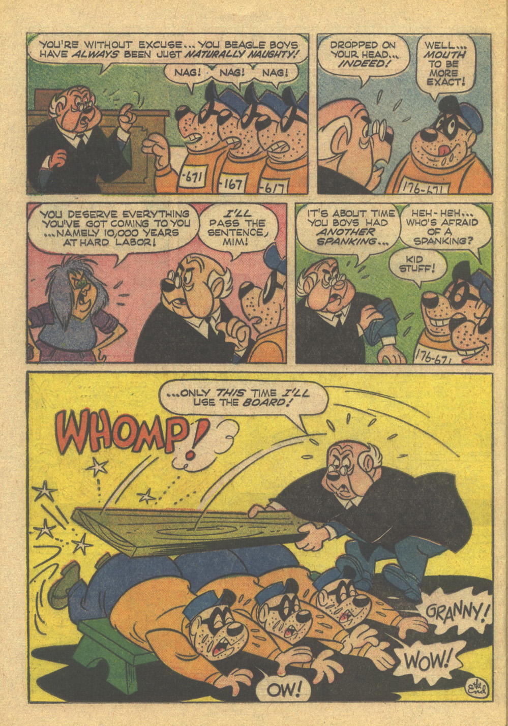 Read online Walt Disney THE BEAGLE BOYS comic -  Issue #8 - 24