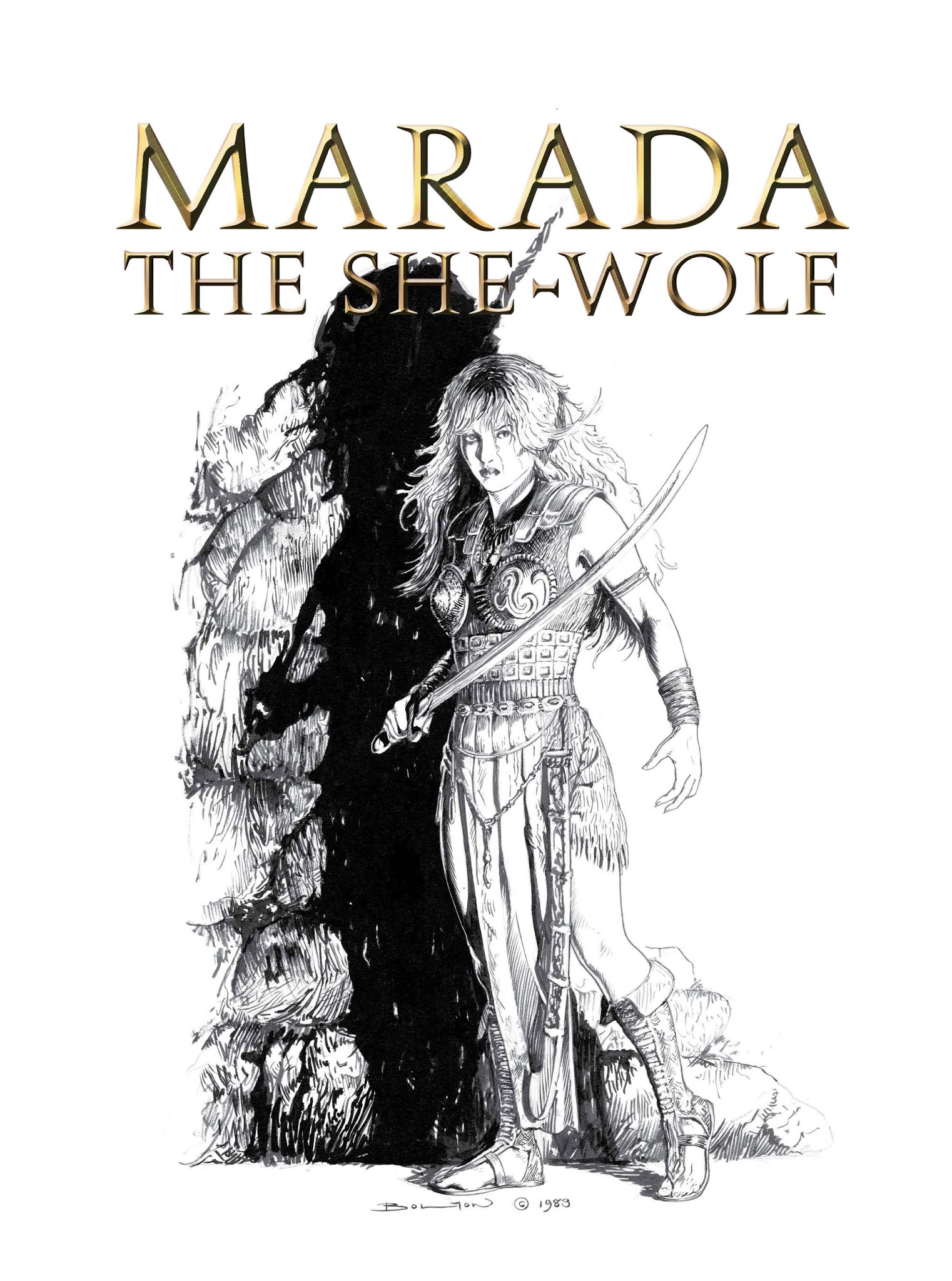 Read online Marada The She-Wolf comic -  Issue # TPB - 3