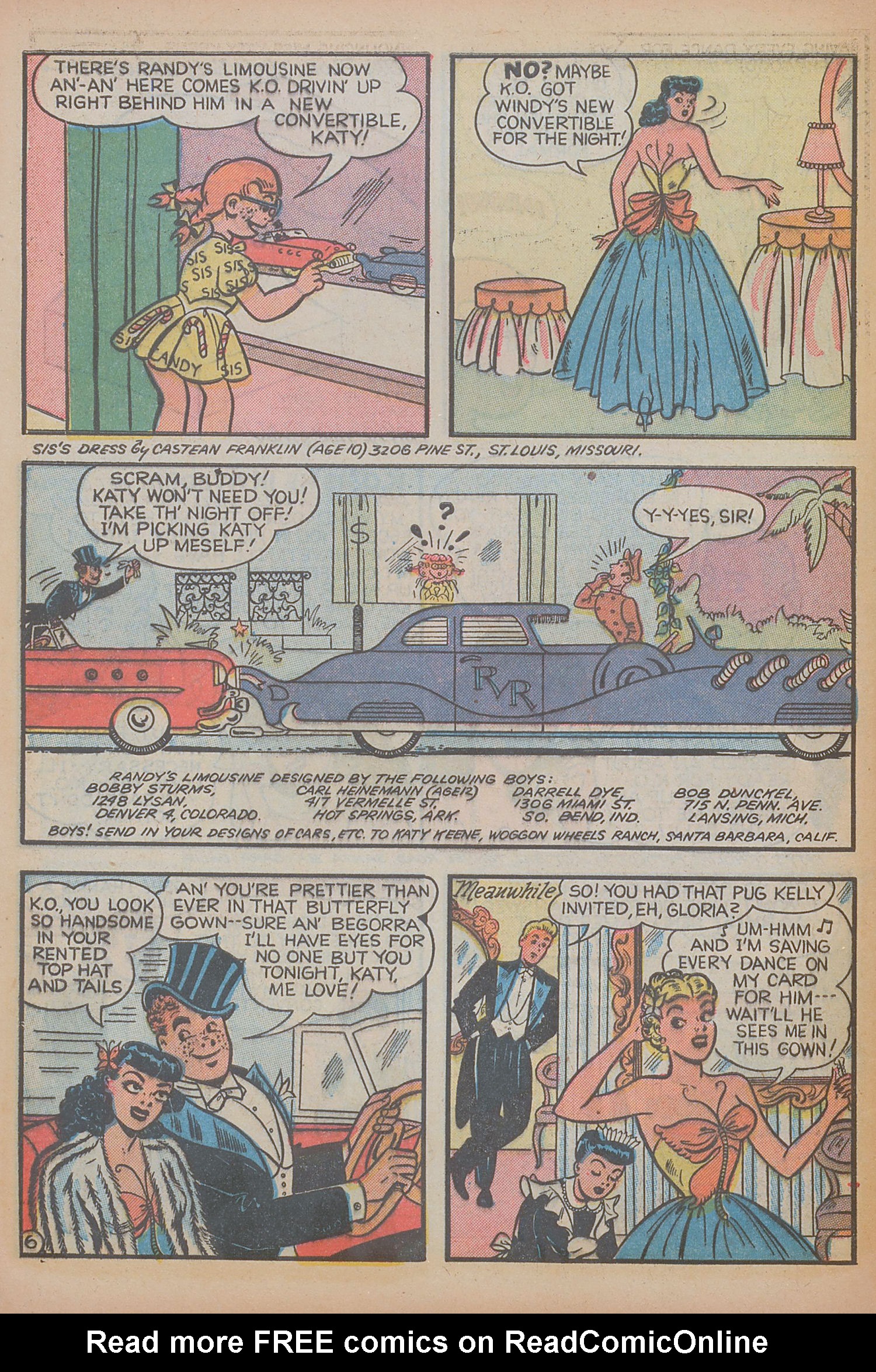 Read online Katy Keene (1949) comic -  Issue #9 - 8