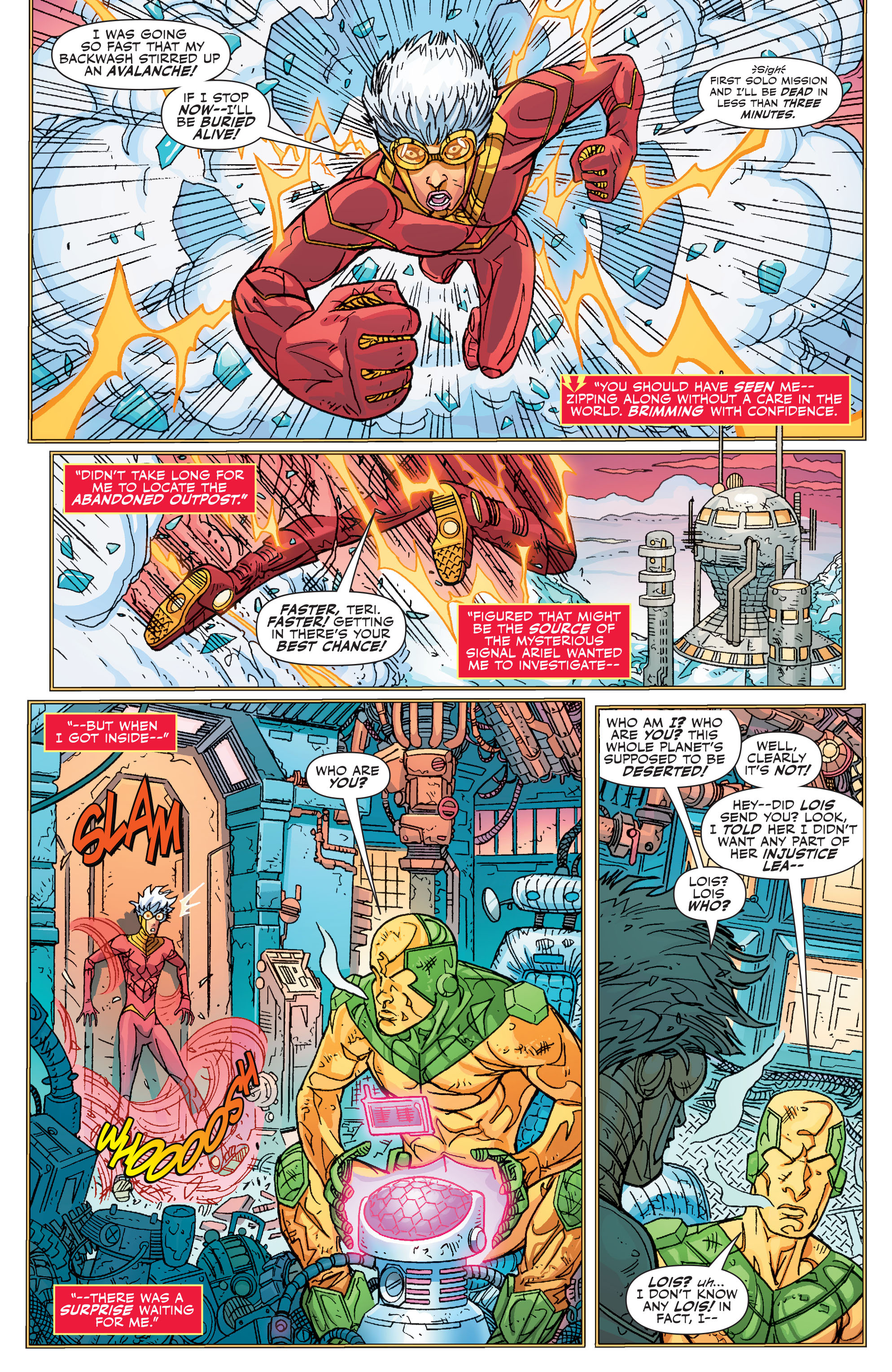 Read online Justice League 3001 comic -  Issue #4 - 6