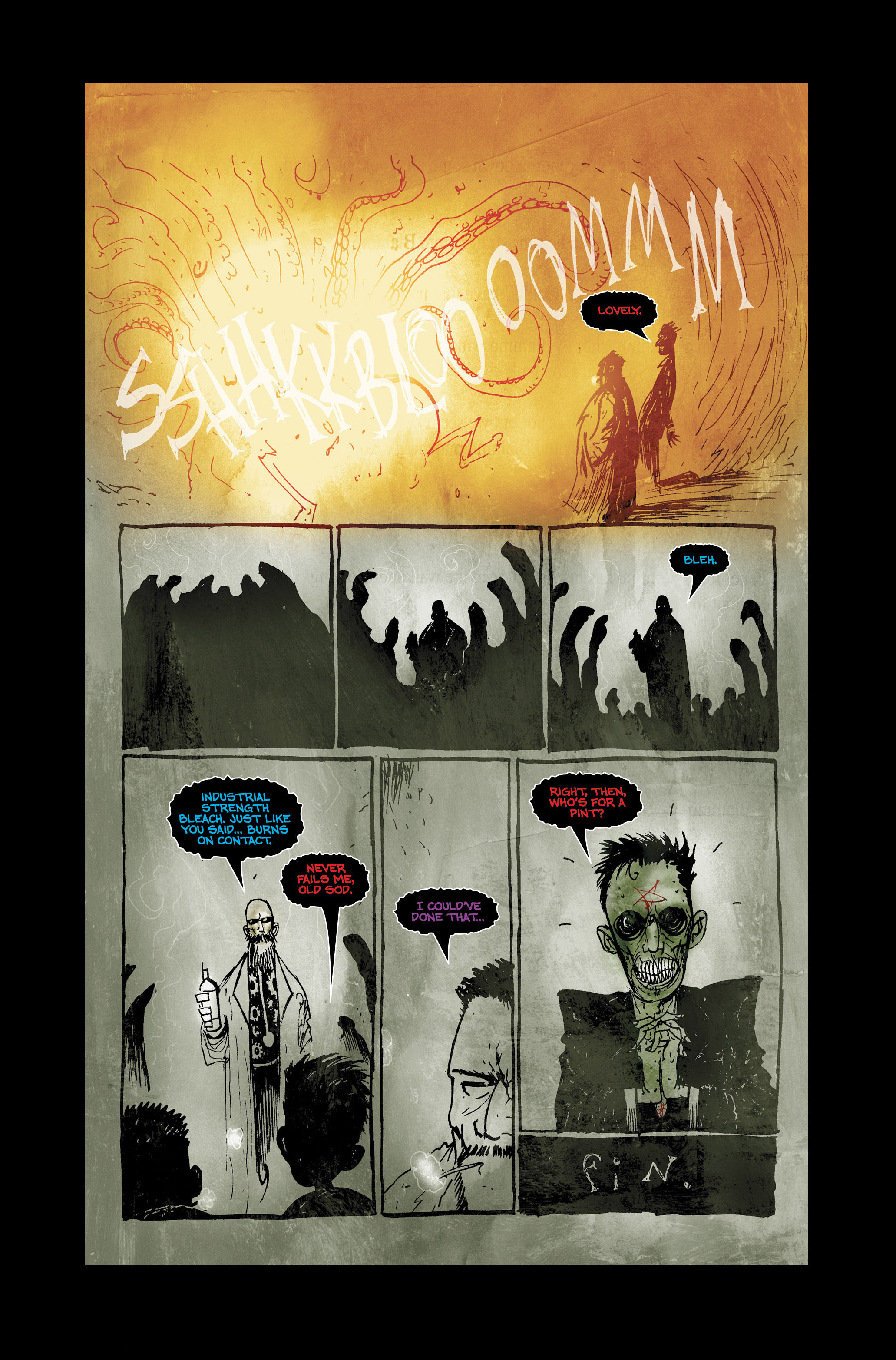 Read online Wormwood: Gentleman Corpse comic -  Issue #13 - 17