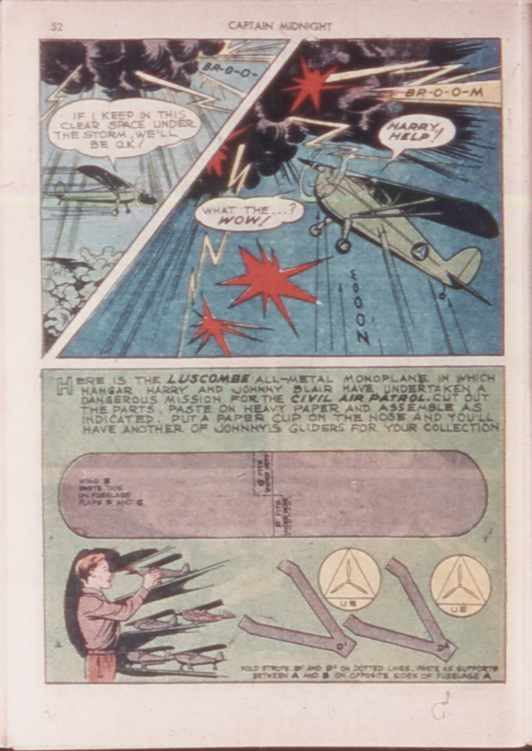 Read online Captain Midnight (1942) comic -  Issue #14 - 50