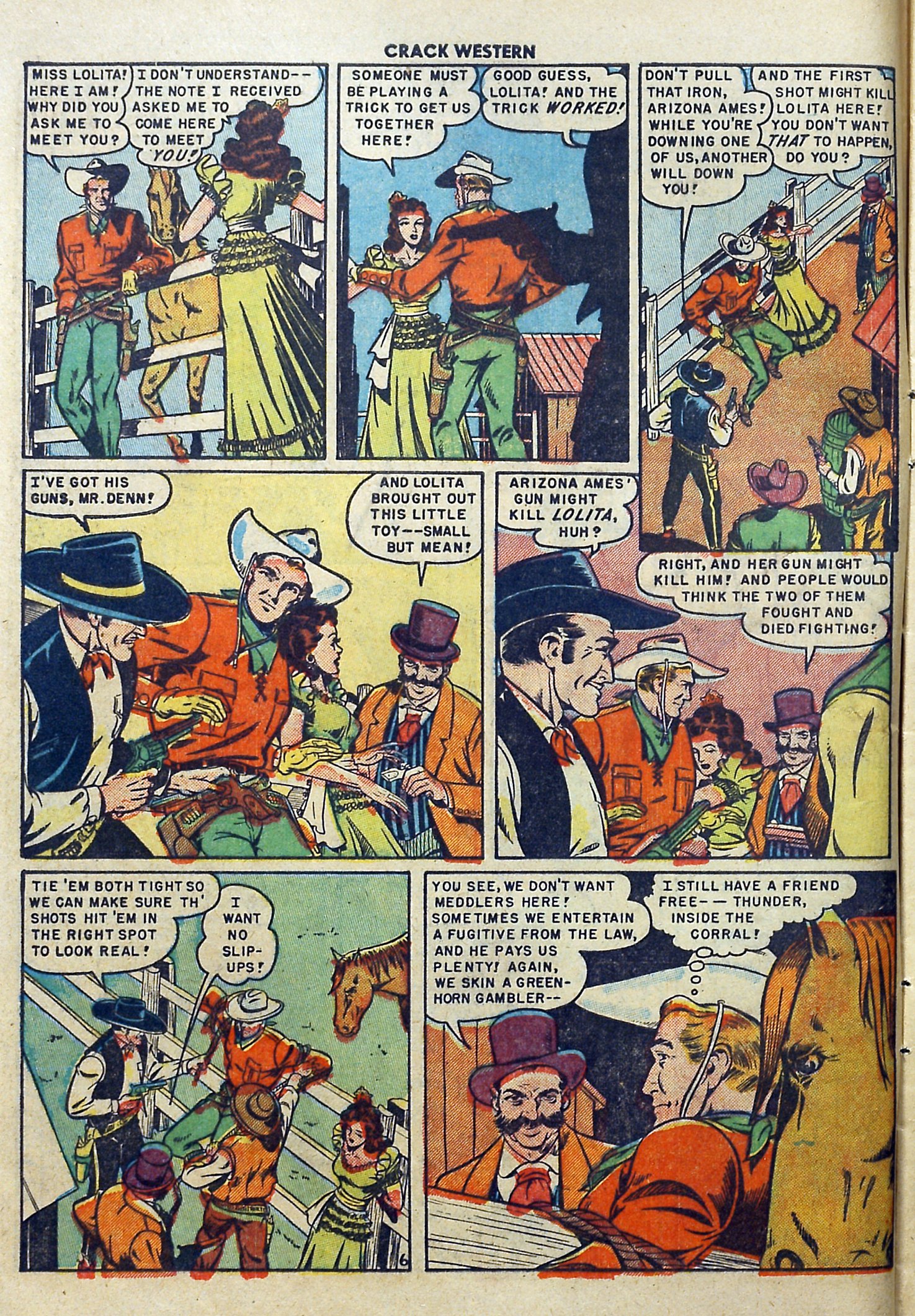 Read online Crack Western comic -  Issue #64 - 8