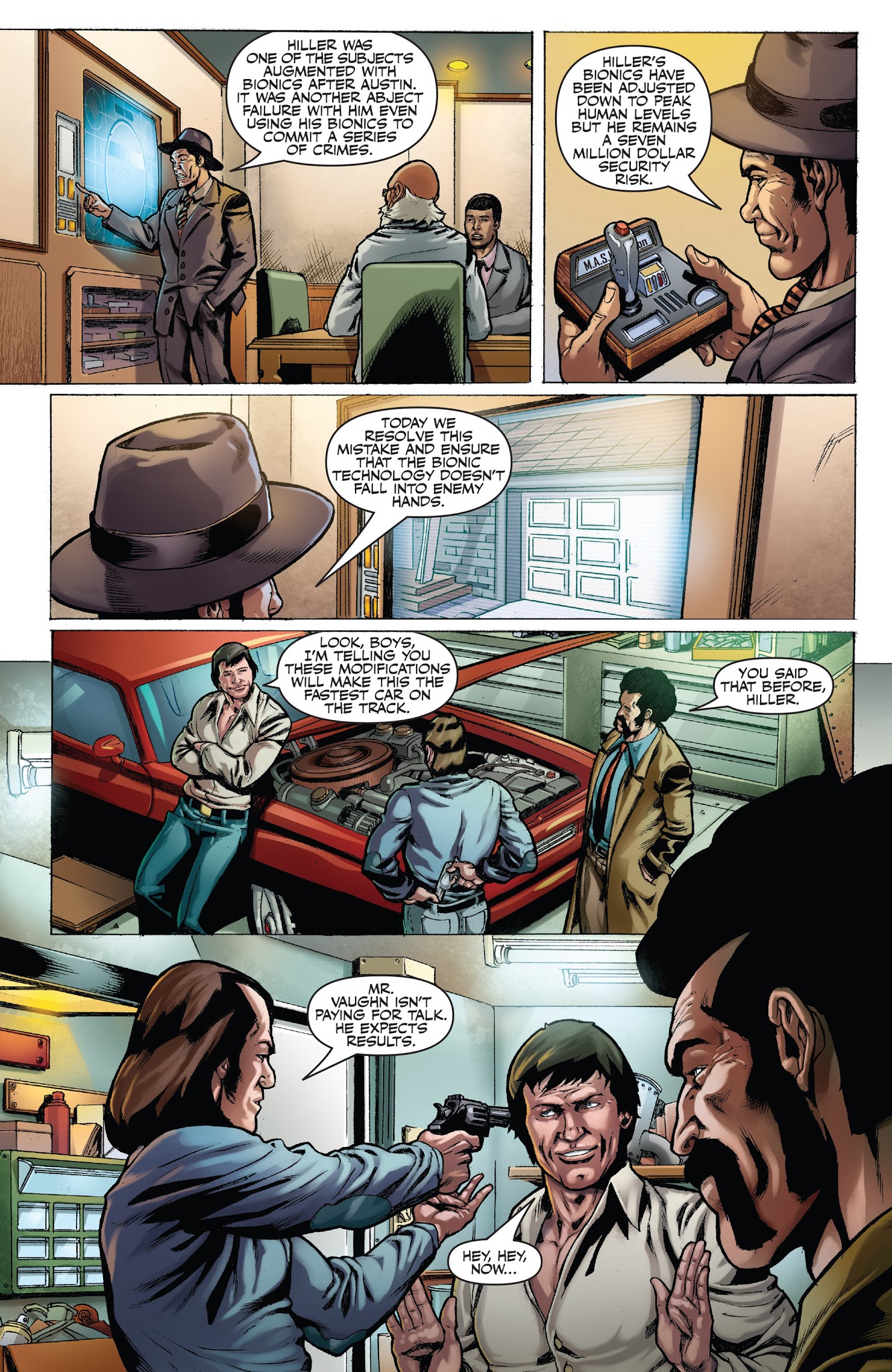 Read online The Six Million Dollar Man: Season Six comic -  Issue #2 - 6