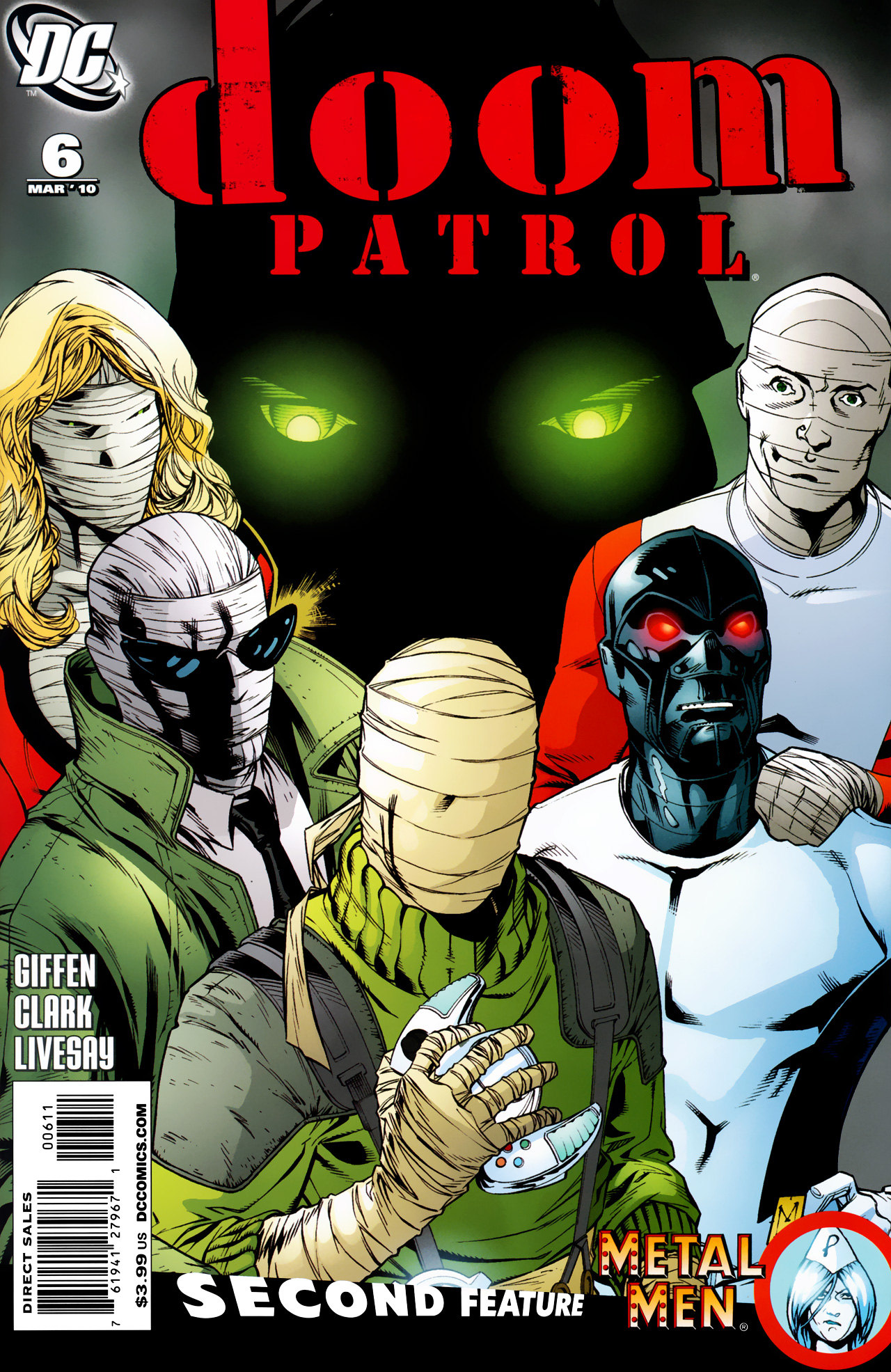 Read online Doom Patrol (2009) comic -  Issue #6 - 1