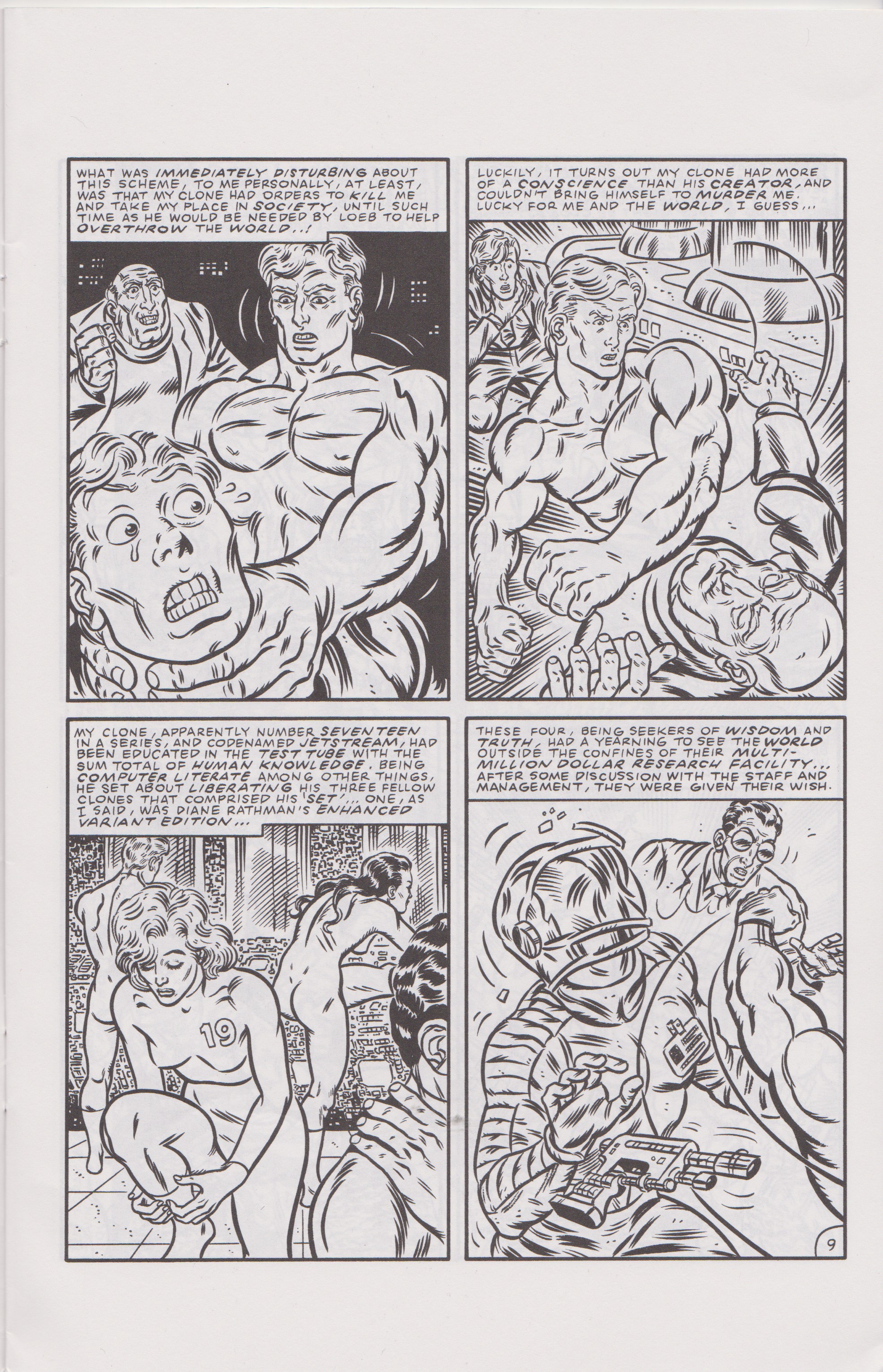 Read online Don Simpson's Bizarre Heroes comic -  Issue #7 - 11