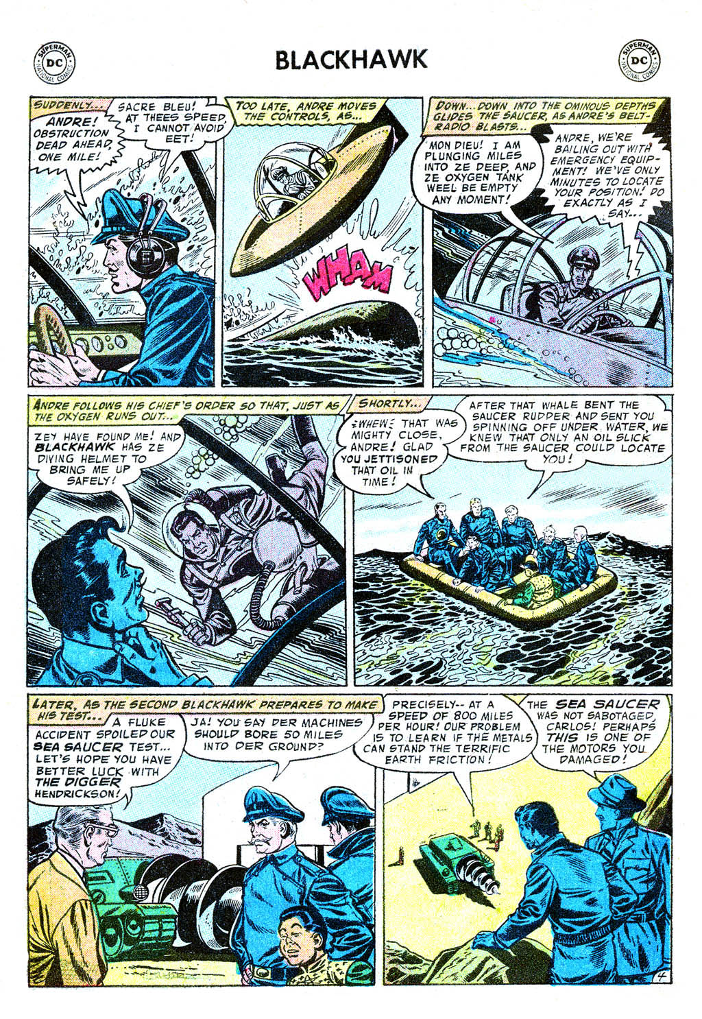 Read online Blackhawk (1957) comic -  Issue #113 - 6