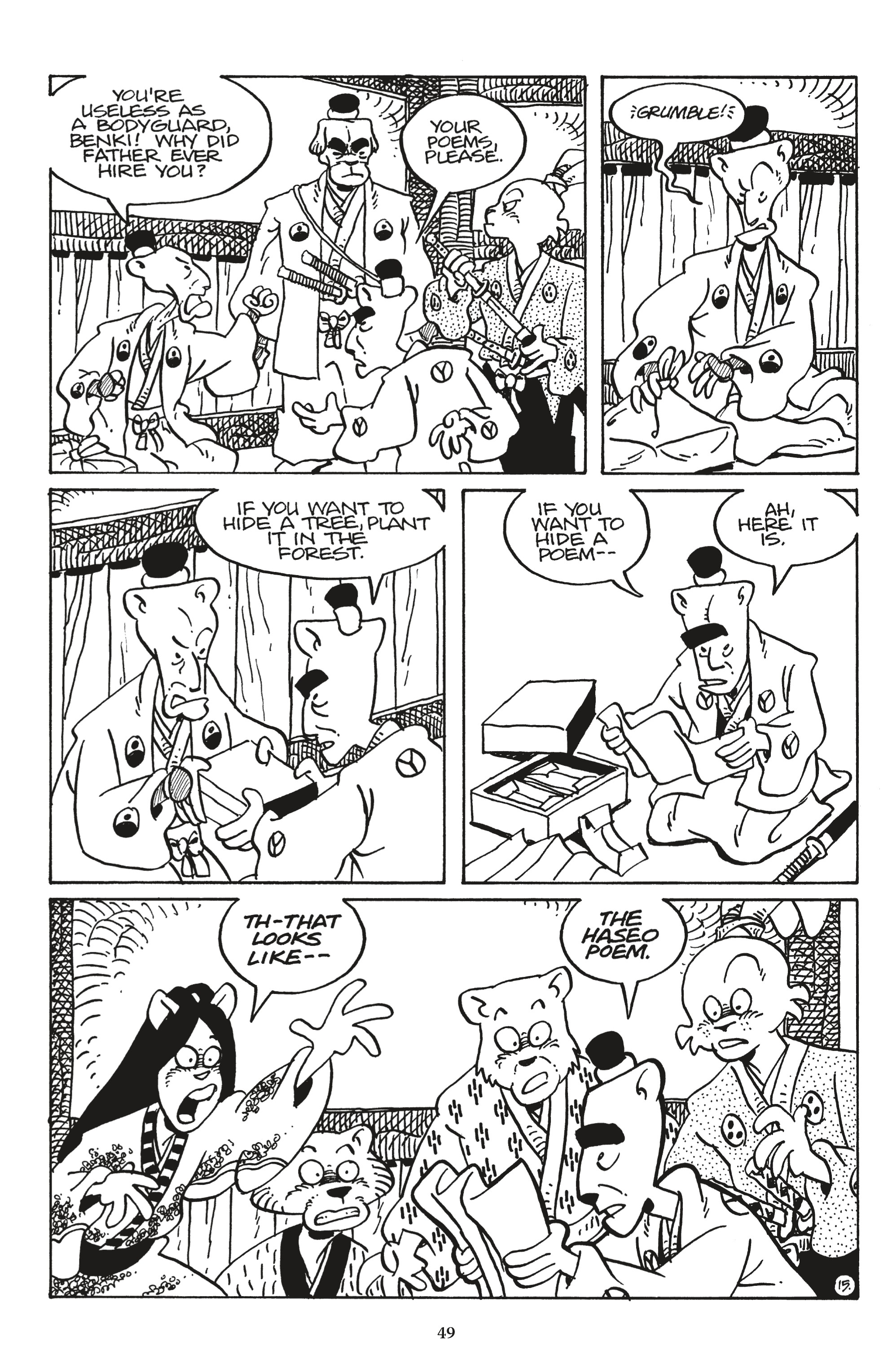 Read online The Usagi Yojimbo Saga comic -  Issue # TPB 8 (Part 1) - 49