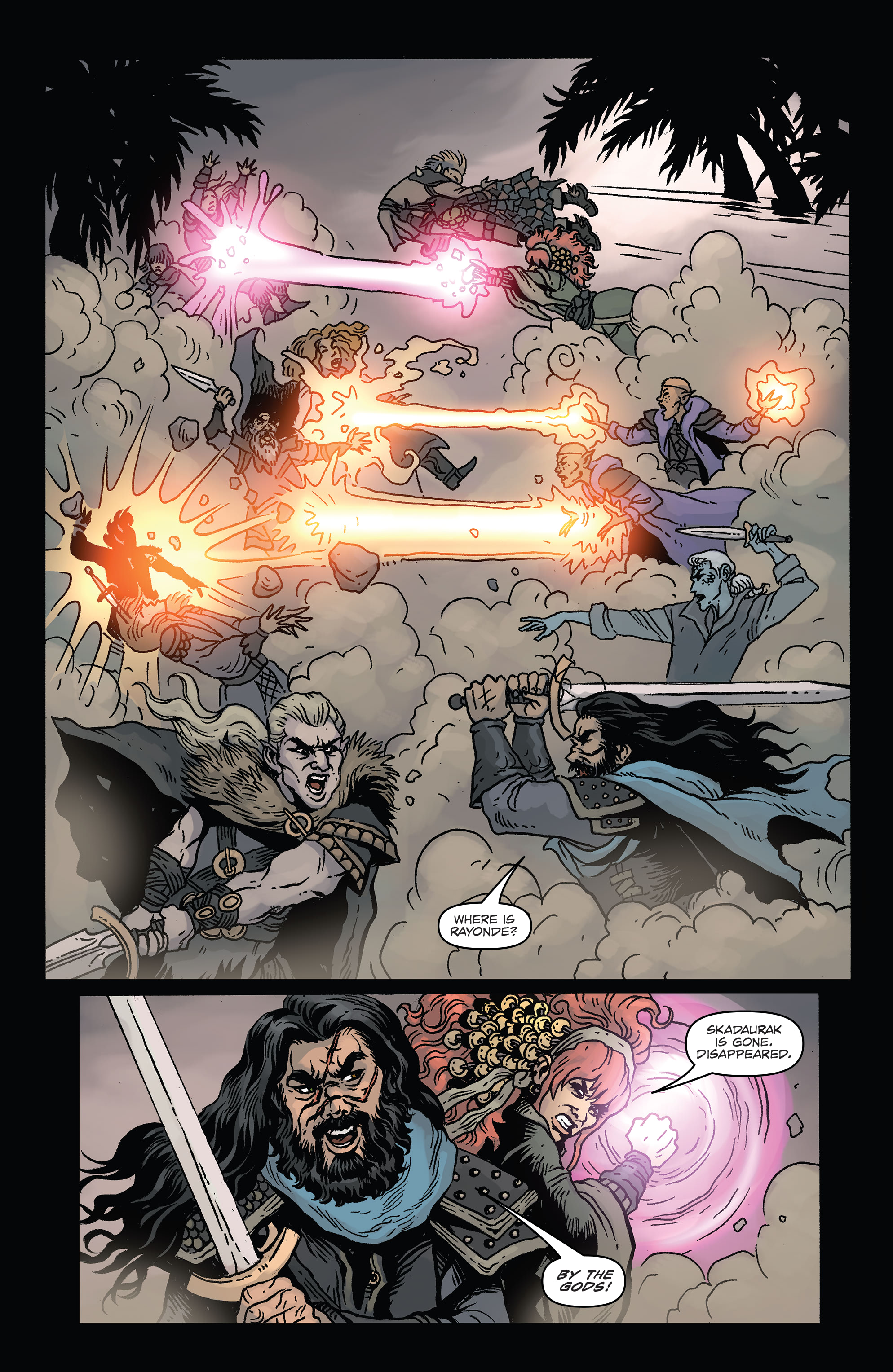 Read online Dungeon & Dragons: A Darkened Wish comic -  Issue #5 - 6