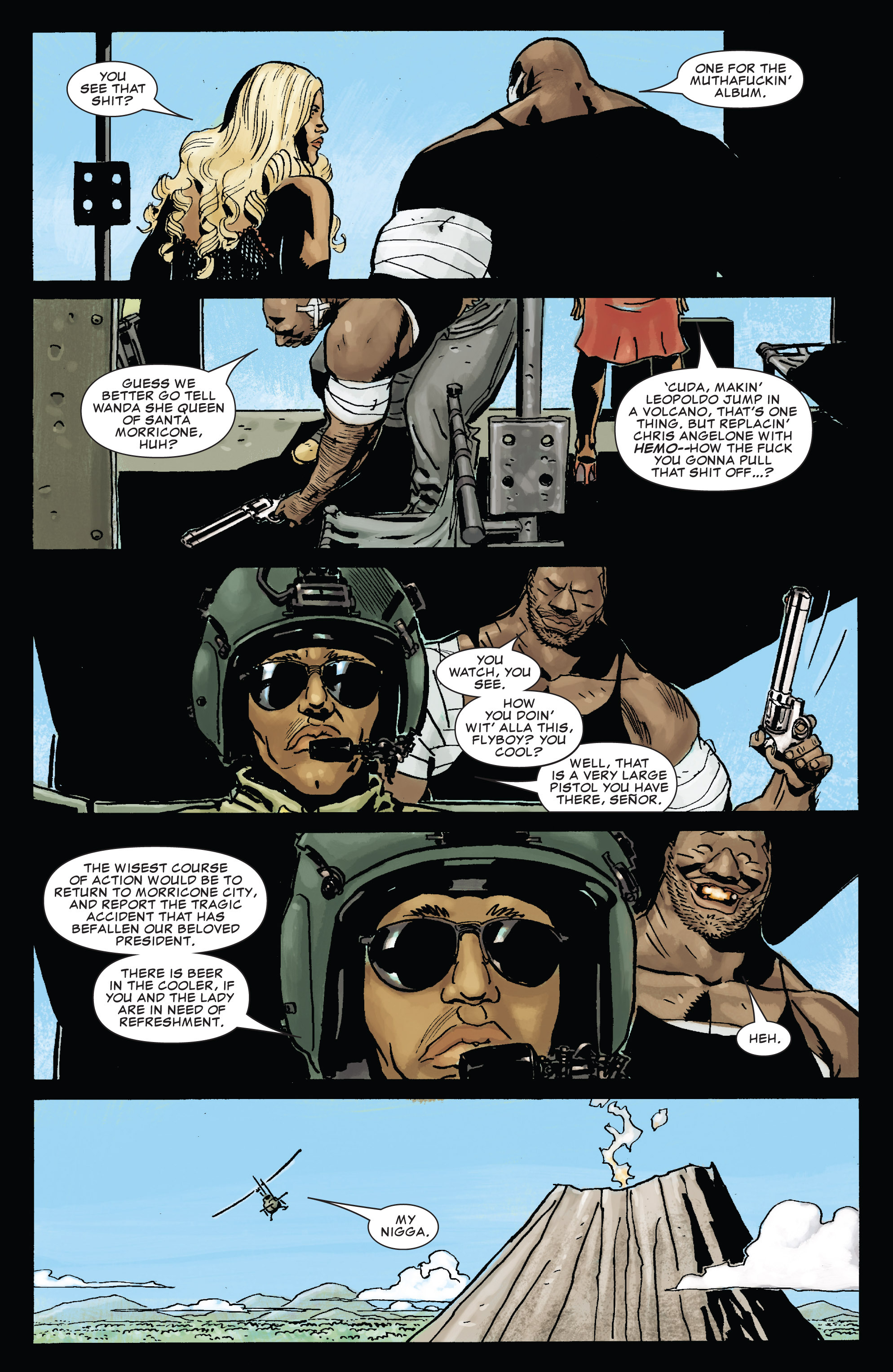 Read online Punisher MAX Presents: Barracuda comic -  Issue #4 - 18