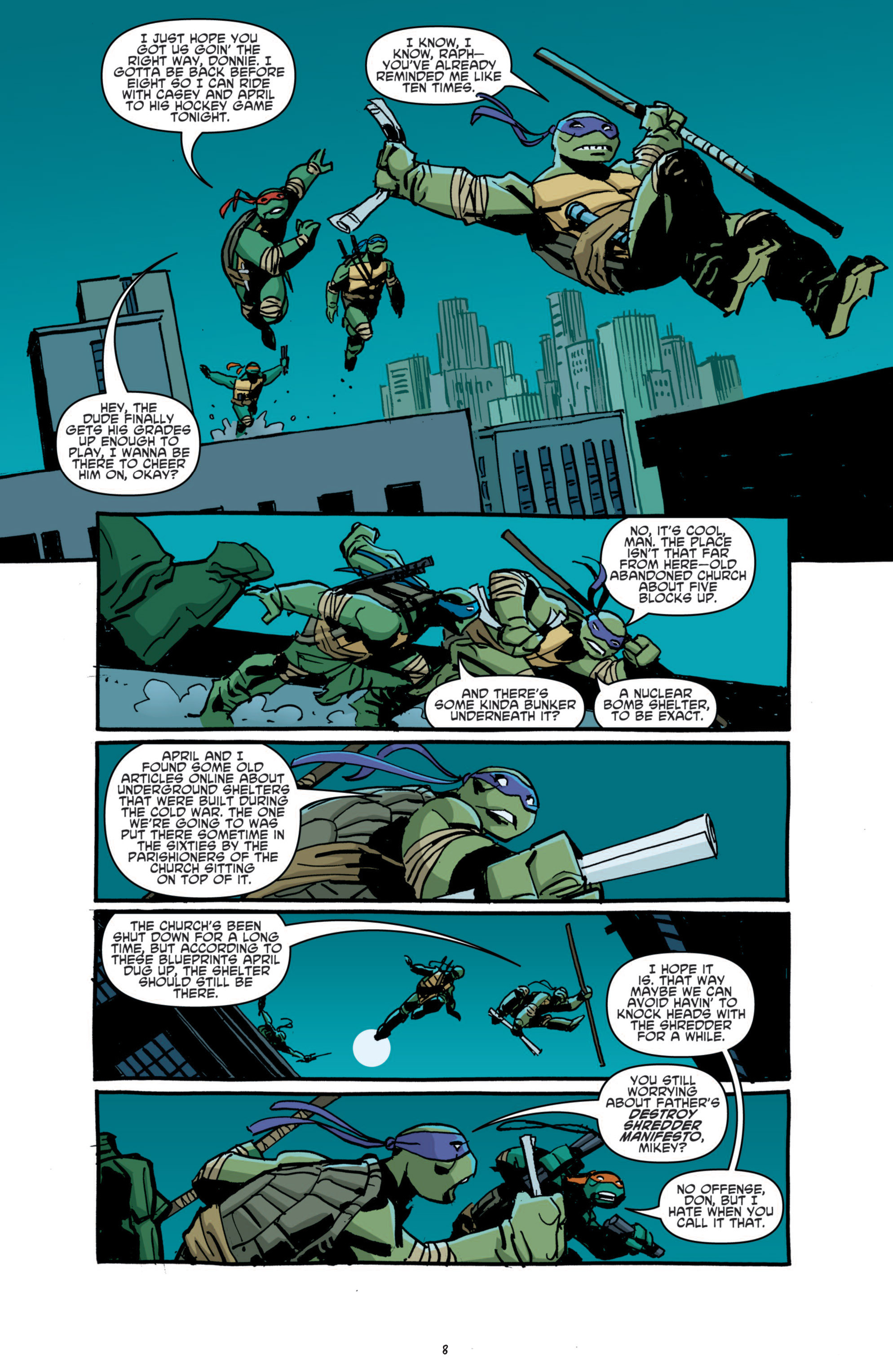 Read online Teenage Mutant Ninja Turtles (2011) comic -  Issue #15 - 12