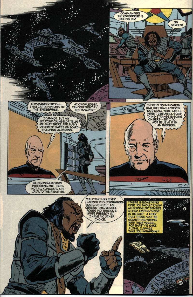 Read online Star Trek: The Next Generation (1989) comic -  Issue #24 - 29