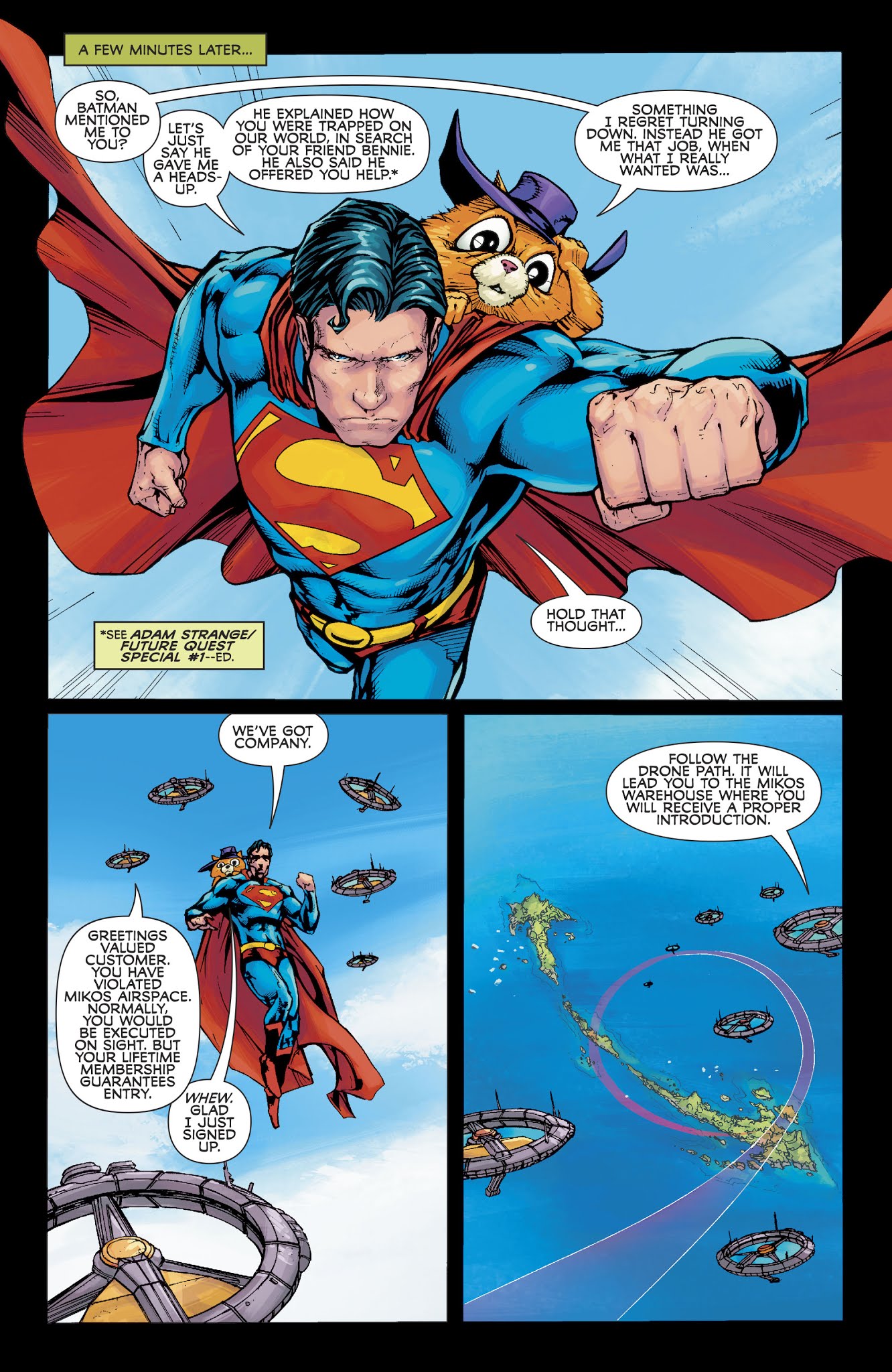 Read online Superman/Top Cat Special comic -  Issue # Full - 21