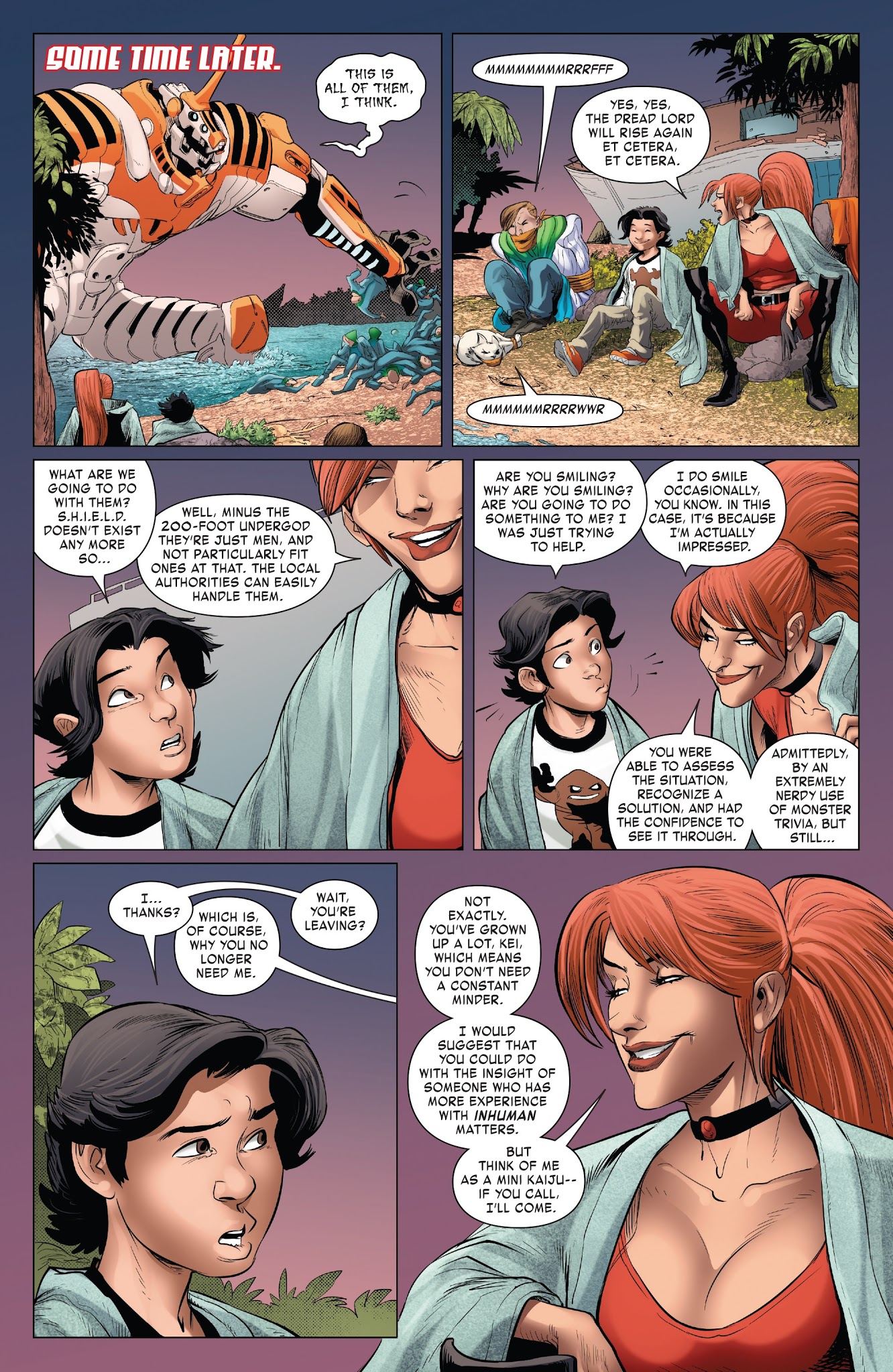 Read online Monsters Unleashed II comic -  Issue #10 - 21