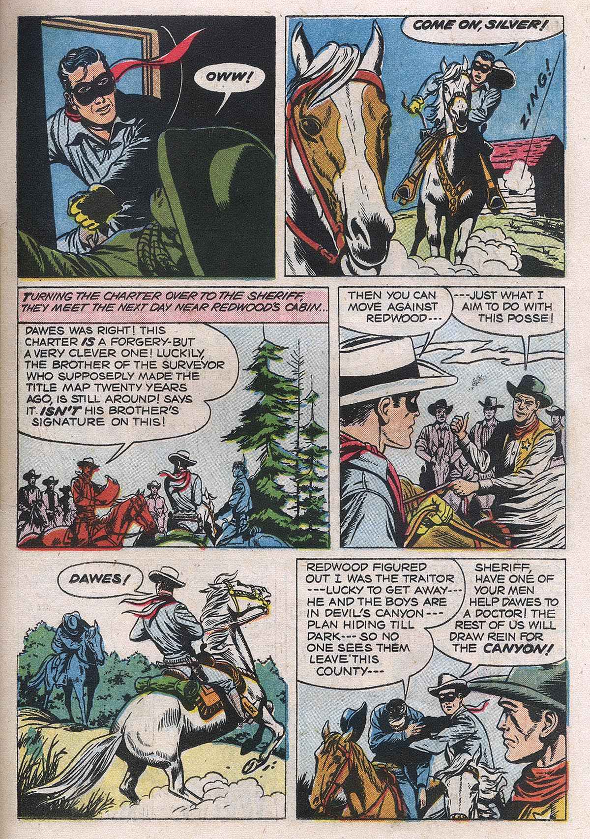 Read online The Lone Ranger (1948) comic -  Issue #110 - 23