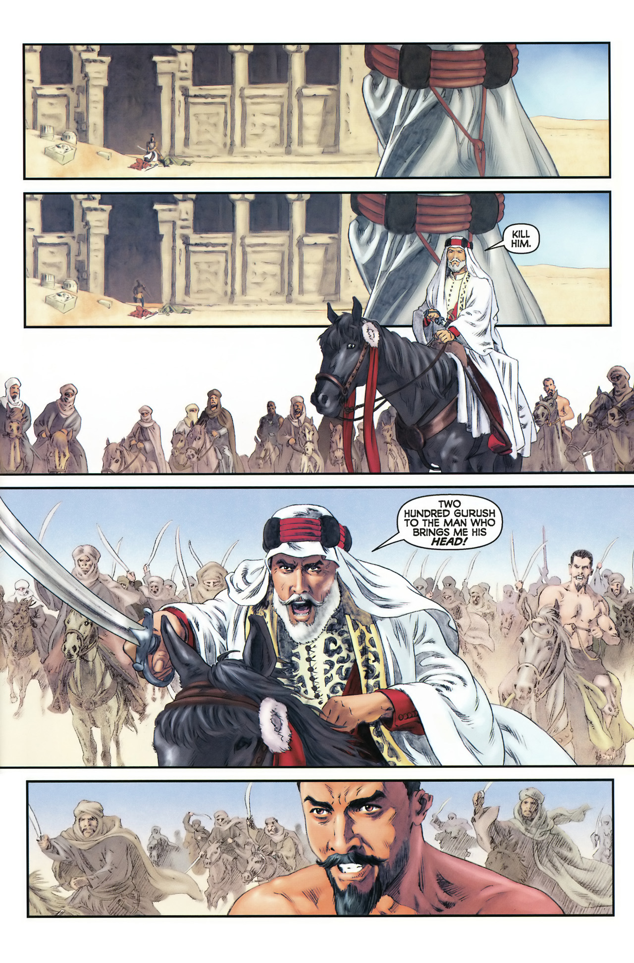 Read online Samurai: Heaven and Earth (2006) comic -  Issue #5 - 11