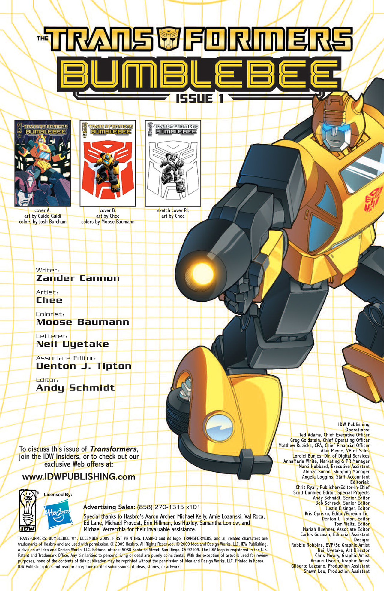 Read online The Transformers: Bumblebee comic -  Issue #1 - 4