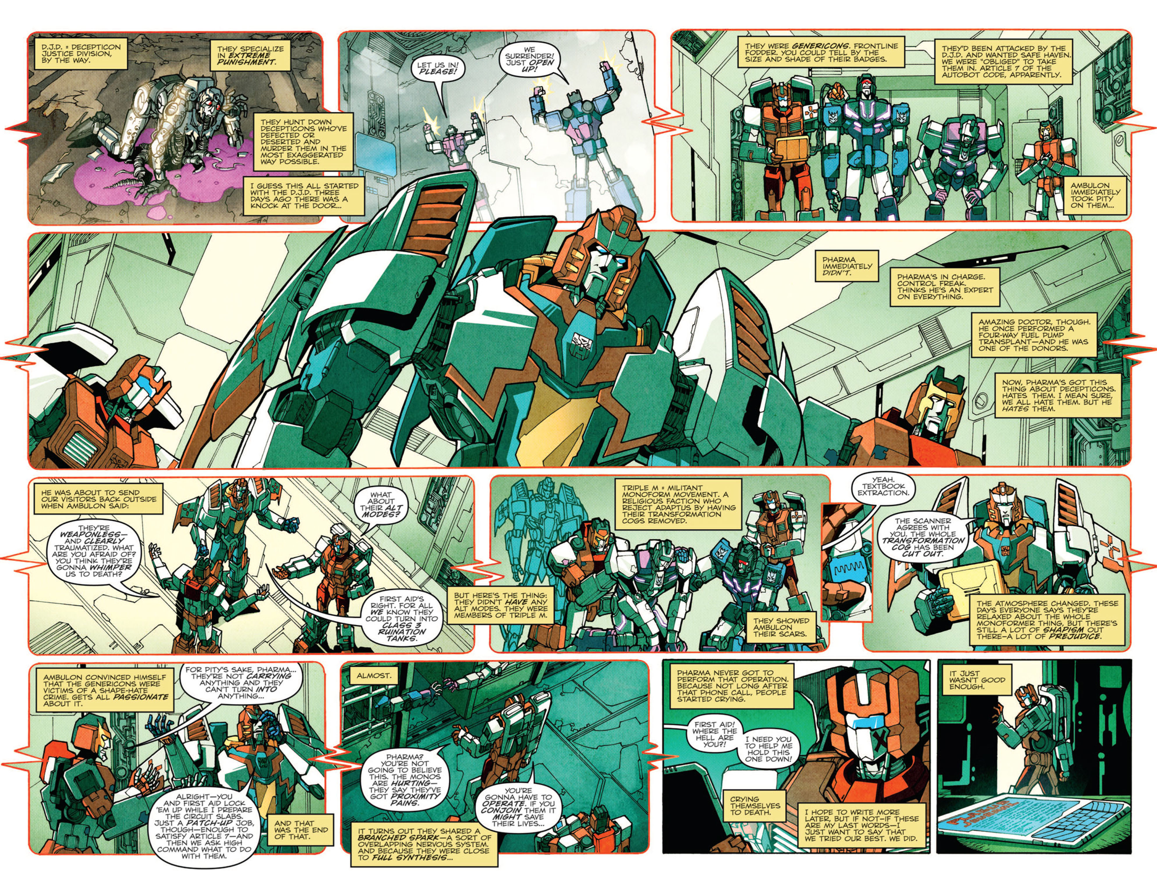 Read online The Transformers: More Than Meets The Eye comic -  Issue #4 - 5