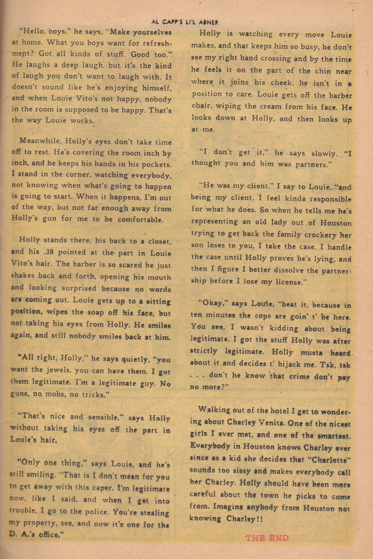Read online Li'l Abner Comics comic -  Issue #71 - 23