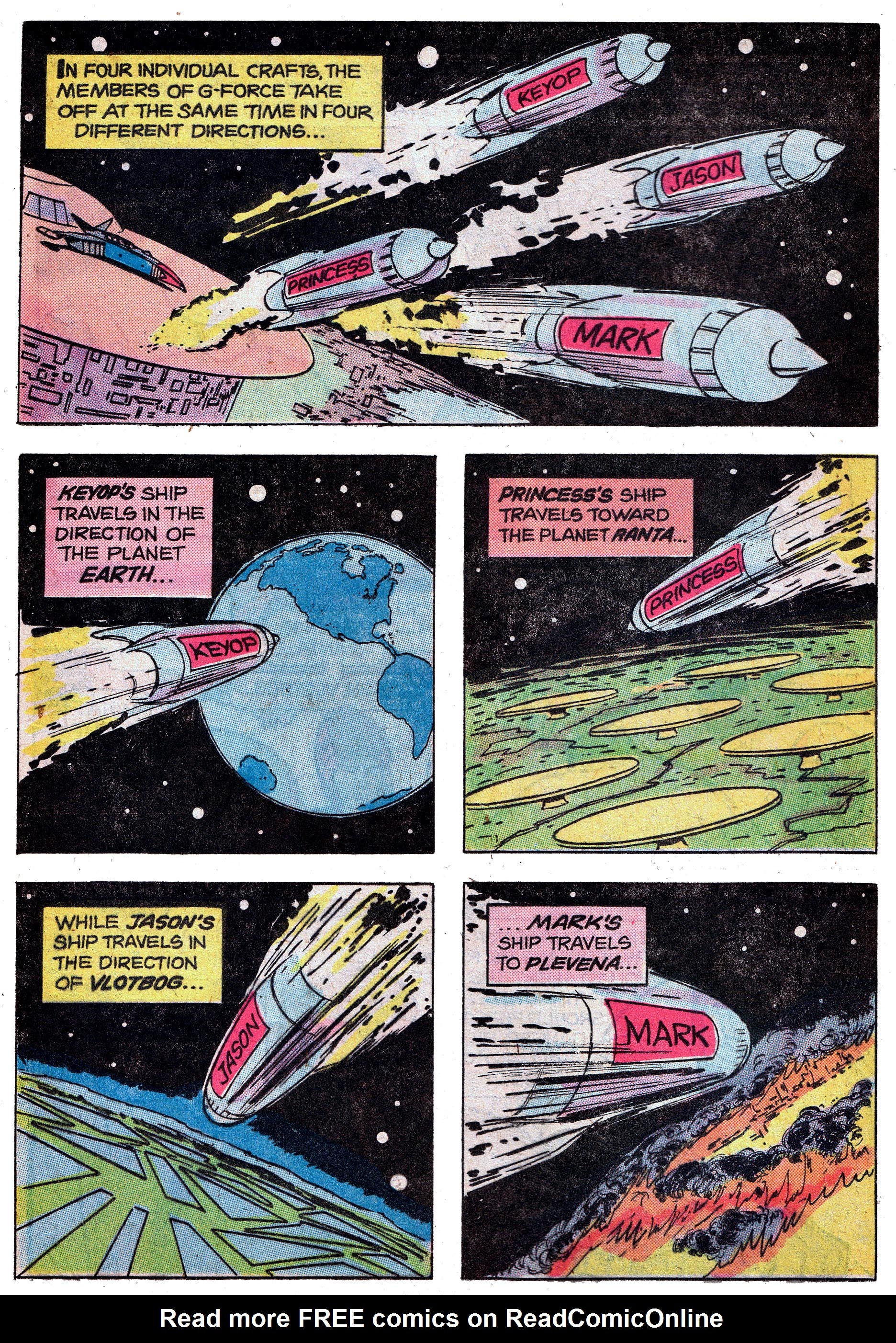 Read online Battle of the Planets (1979) comic -  Issue #9 - 10