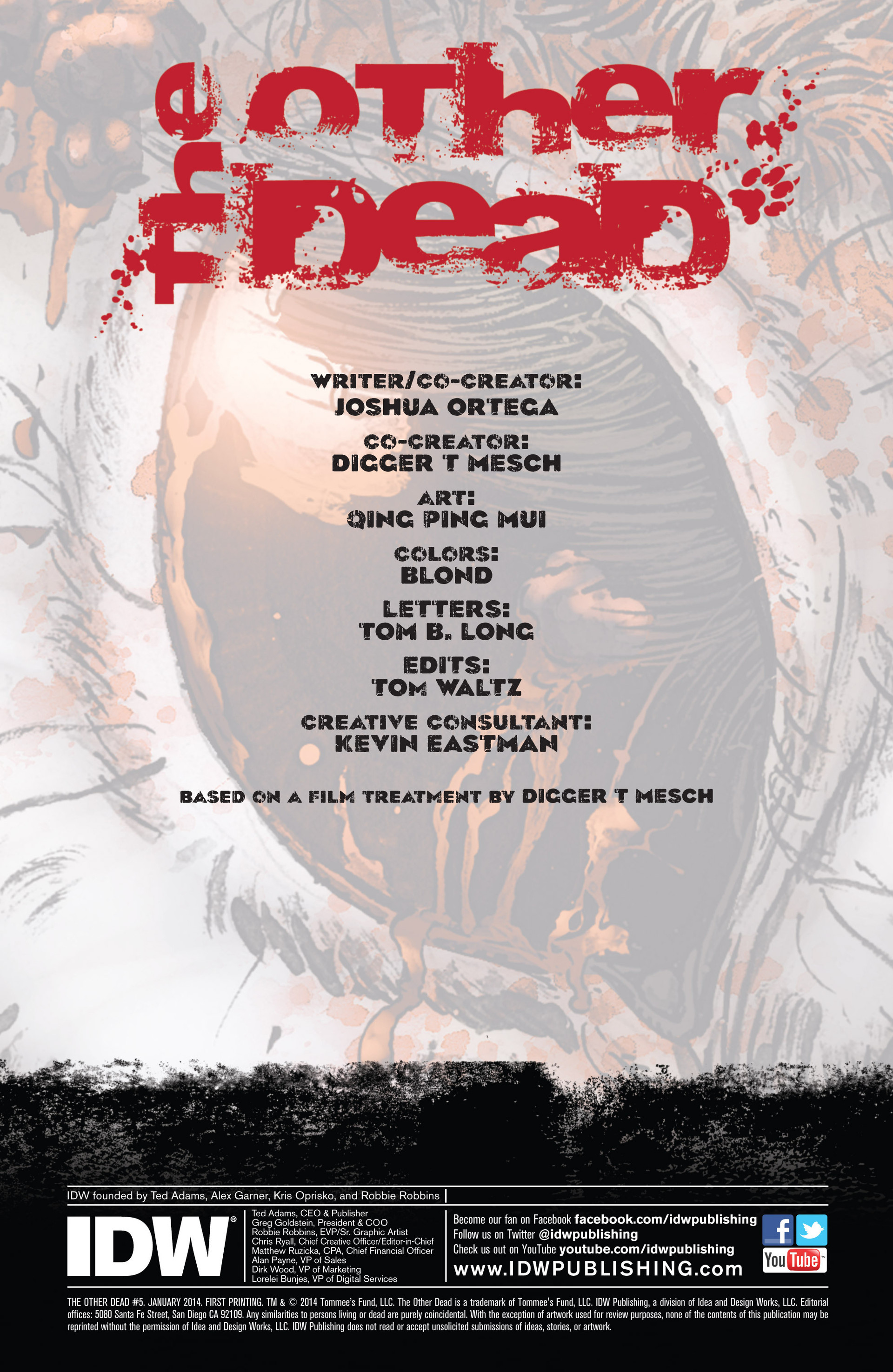 Read online The Other Dead comic -  Issue #5 - 2