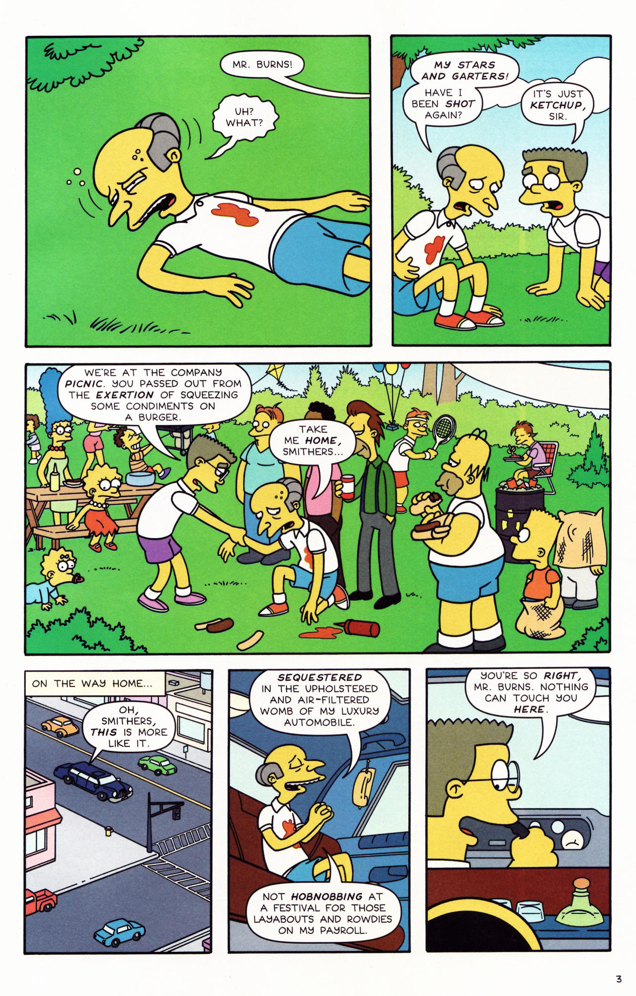 Read online Simpsons Comics comic -  Issue #132 - 4