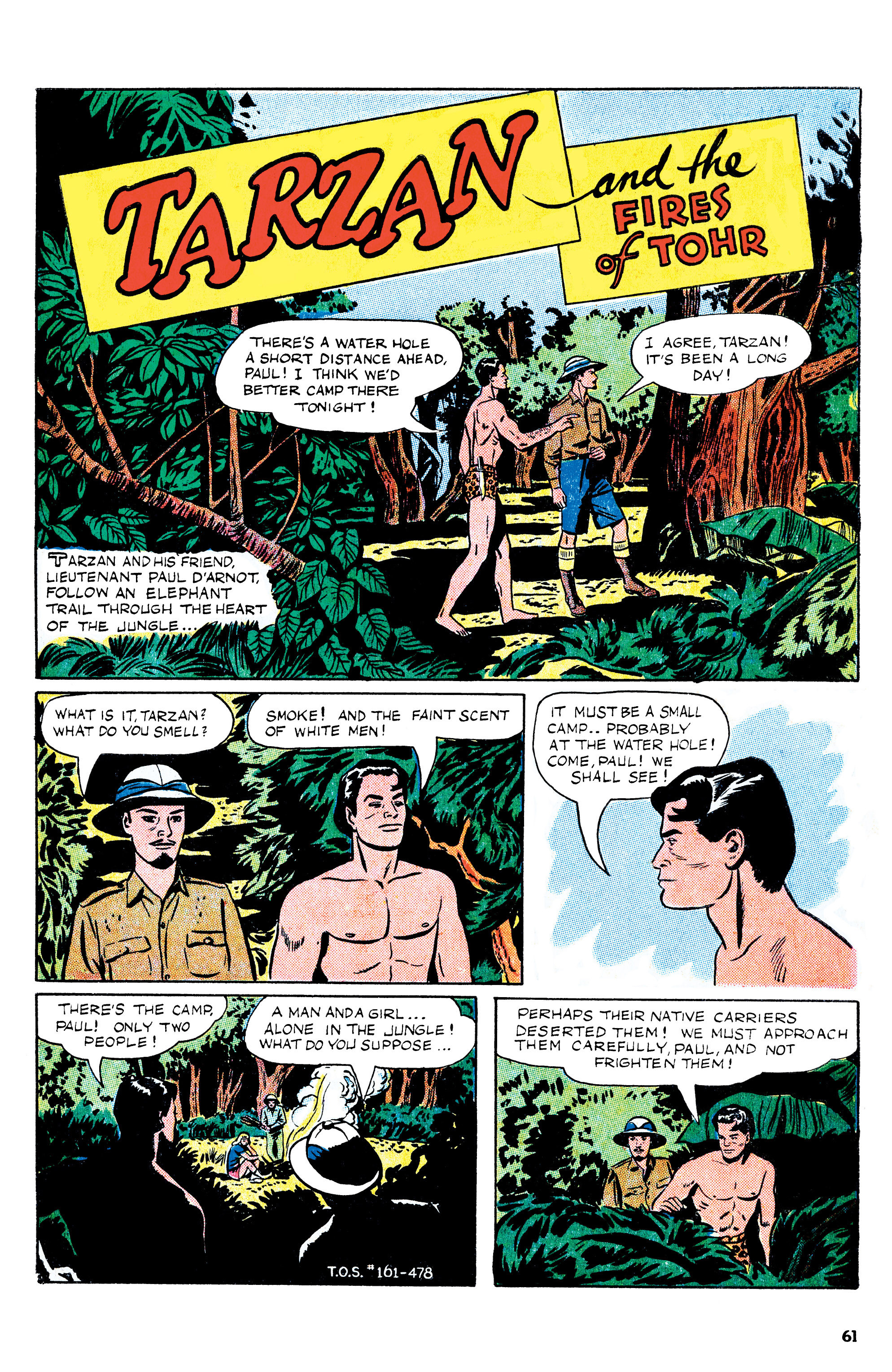 Read online Edgar Rice Burroughs Tarzan: The Jesse Marsh Years Omnibus comic -  Issue # TPB (Part 1) - 62
