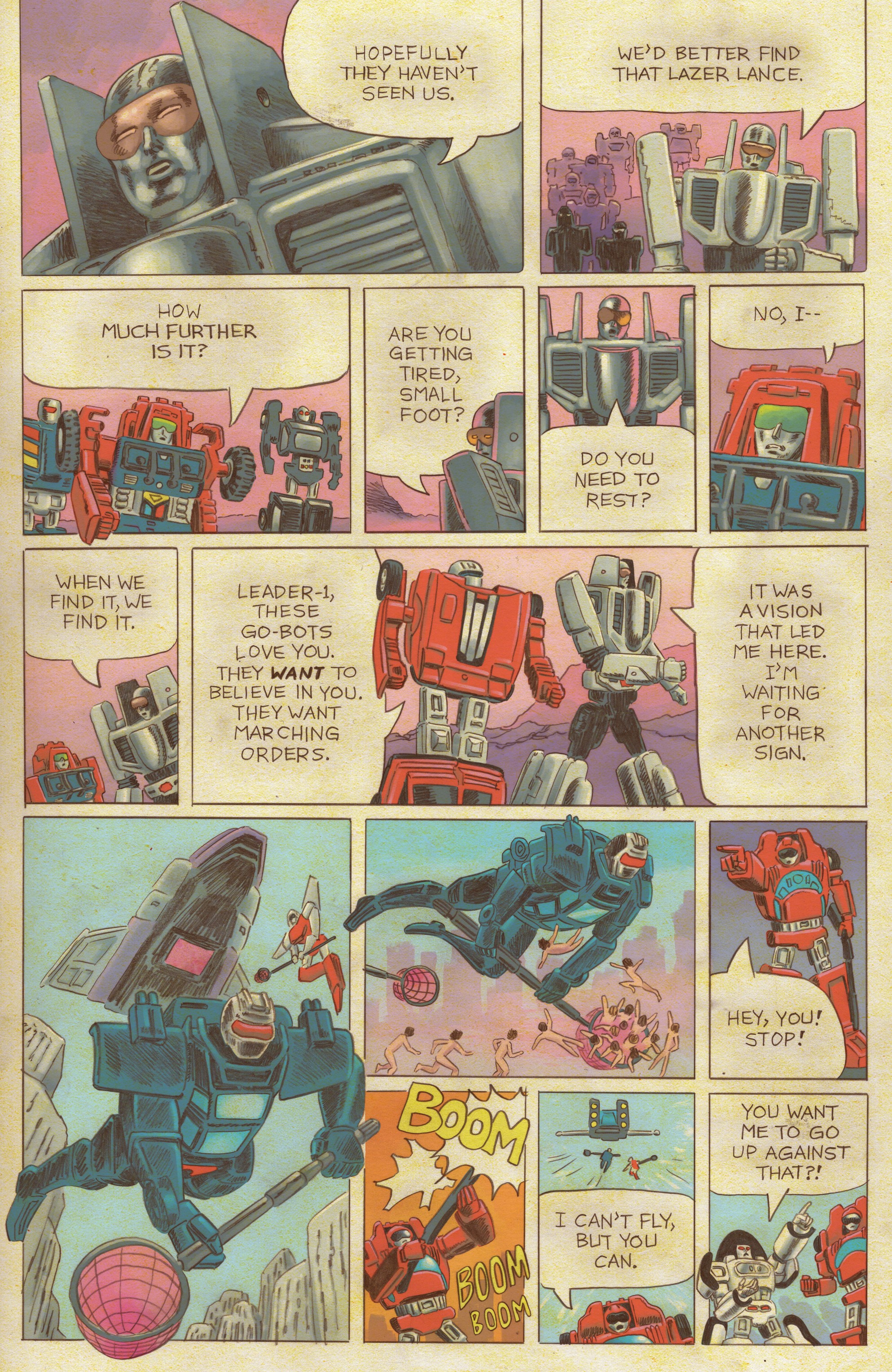 Read online Go-Bots comic -  Issue #4 - 5