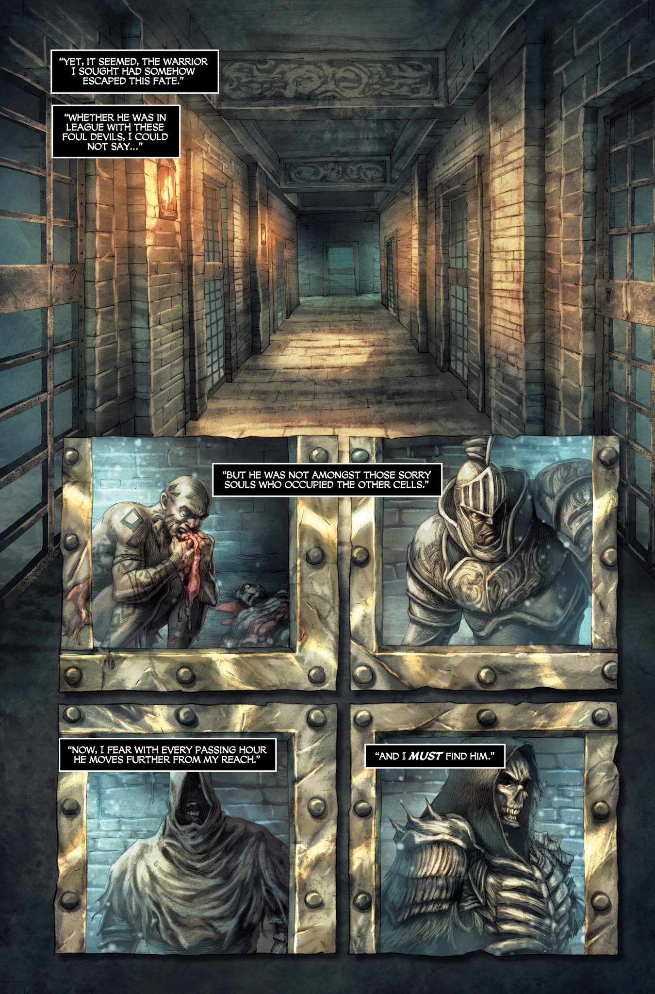 Read online Dark Souls: Winter's Spite comic -  Issue #1 - 22