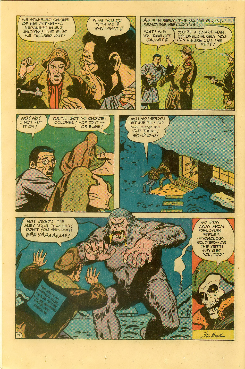 Read online Weird War Tales (1971) comic -  Issue #55 - 12