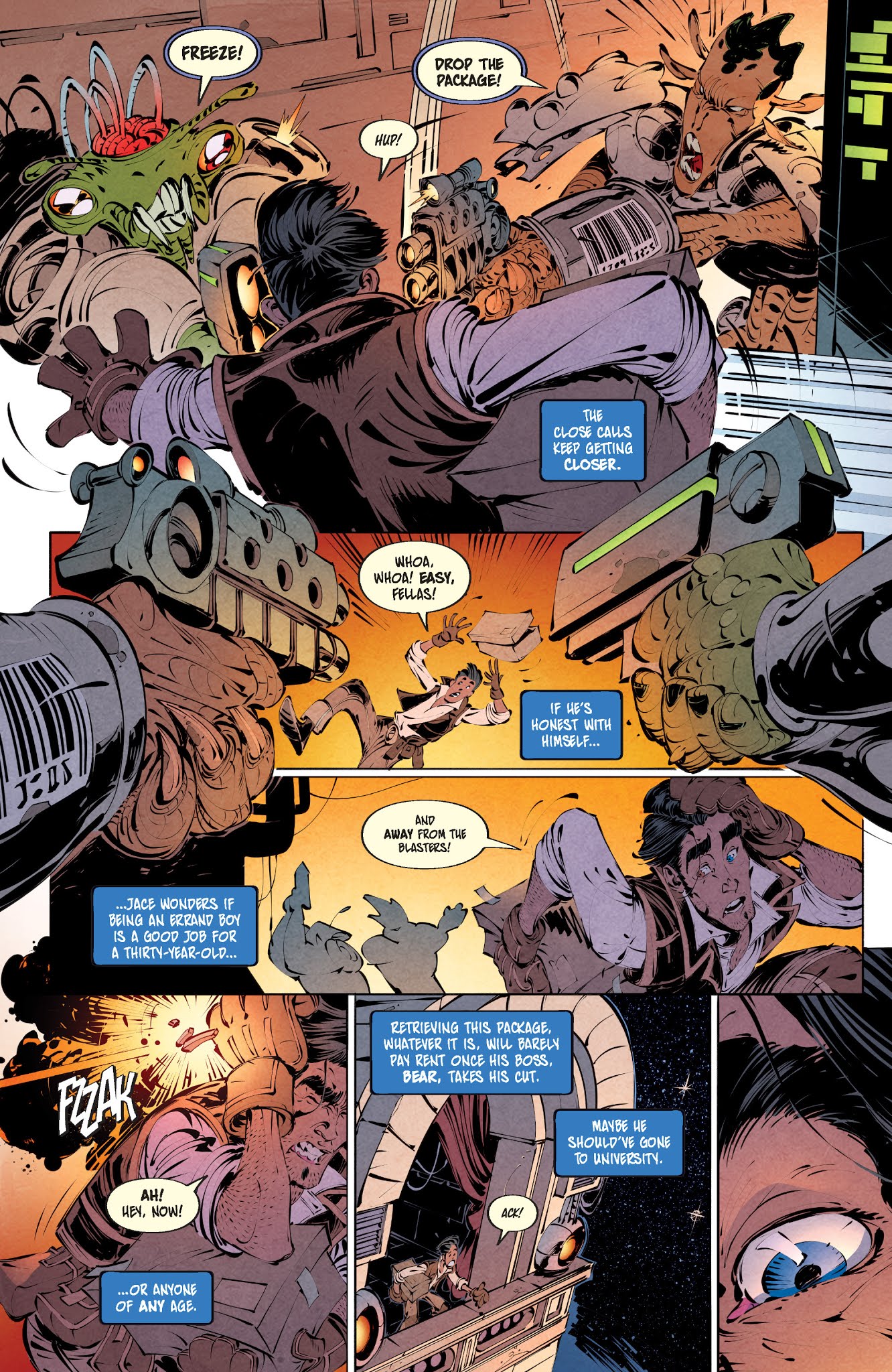 Read online Errand Boys comic -  Issue #1 - 4