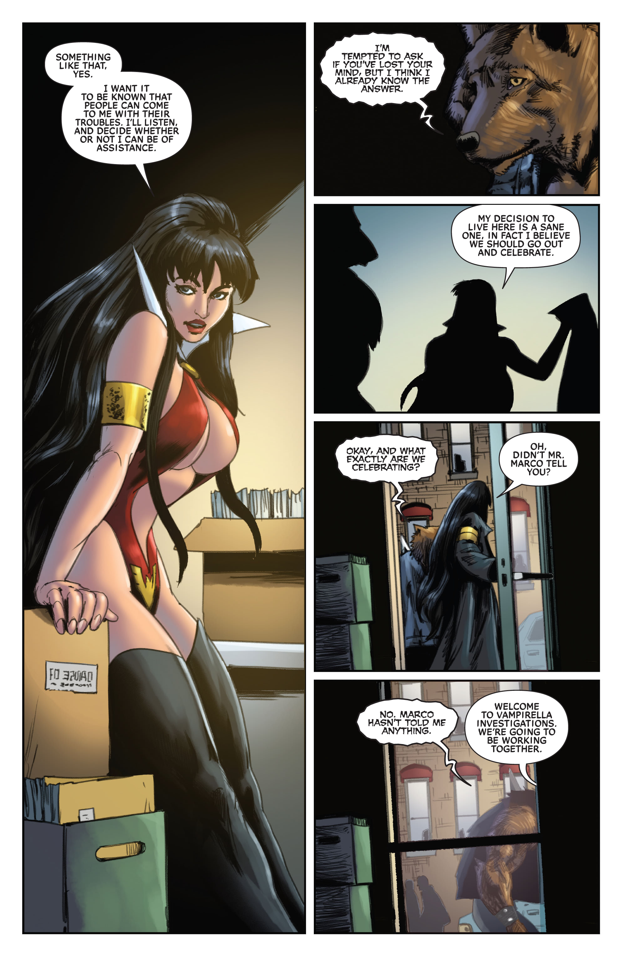 Read online Vampirella Strikes (2022) comic -  Issue #13 - 27