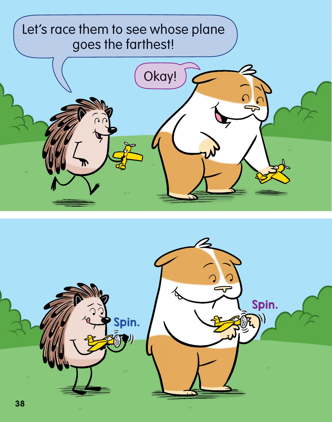 Read online Hello, Hedgehog! comic -  Issue #6 - 41