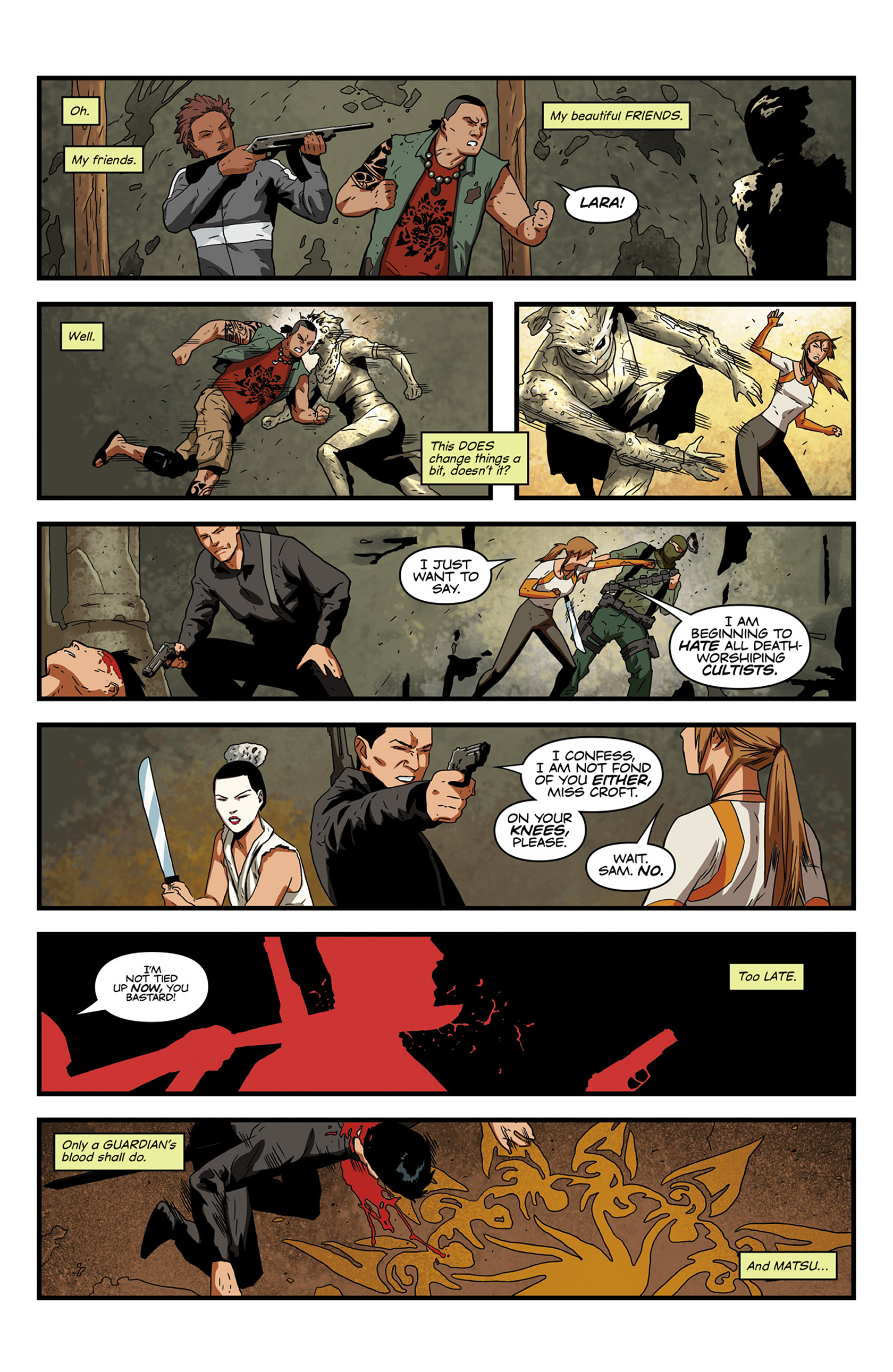 Read online Tomb Raider (2014) comic -  Issue #6 - 13