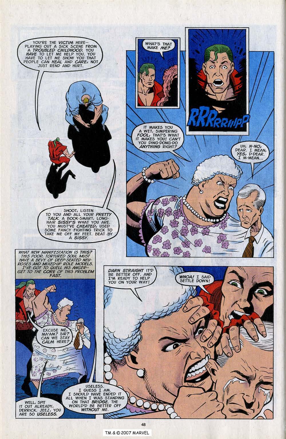 Read online The Incredible Hulk Annual comic -  Issue #20 - 50