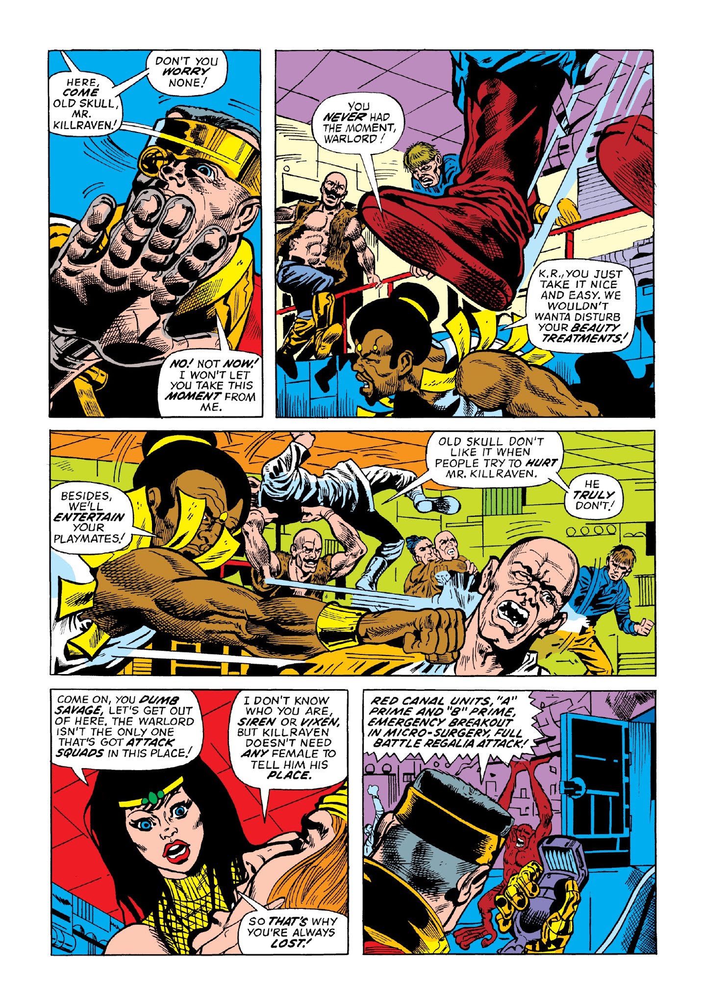 Read online Marvel Masterworks: Killraven comic -  Issue # TPB 1 (Part 1) - 85