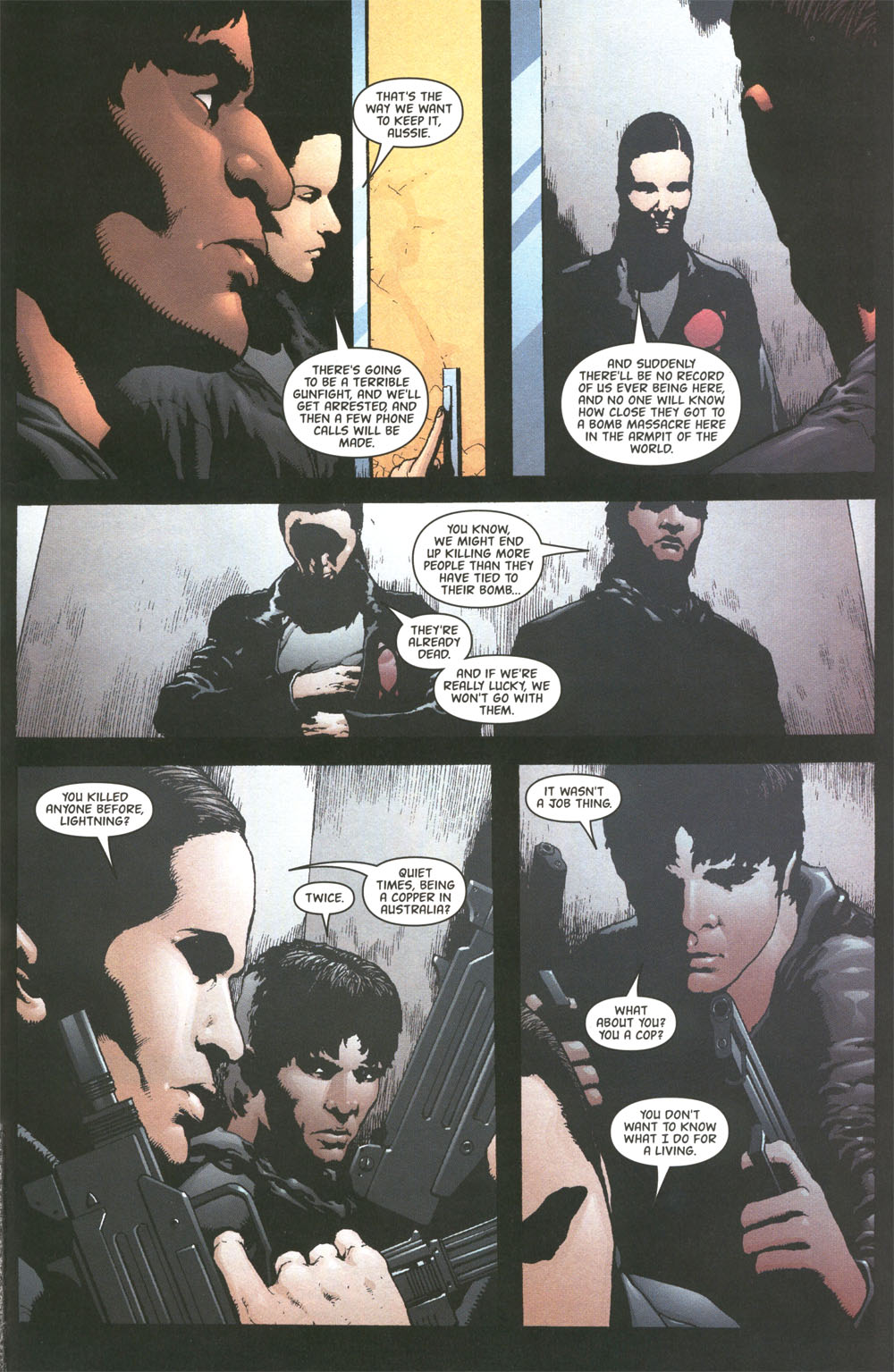 Read online Global Frequency comic -  Issue #4 - 7