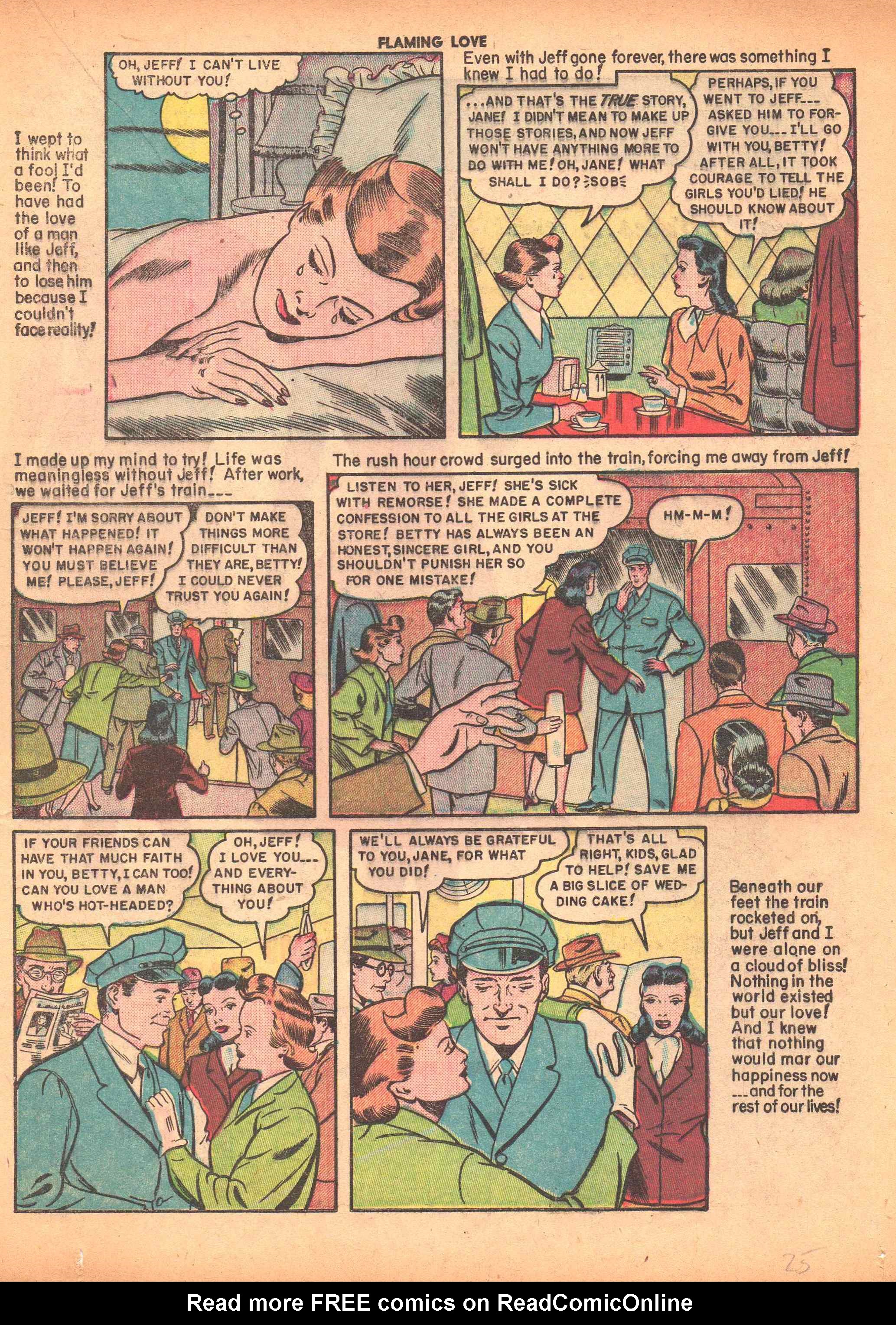 Read online Flaming Love comic -  Issue #5 - 24