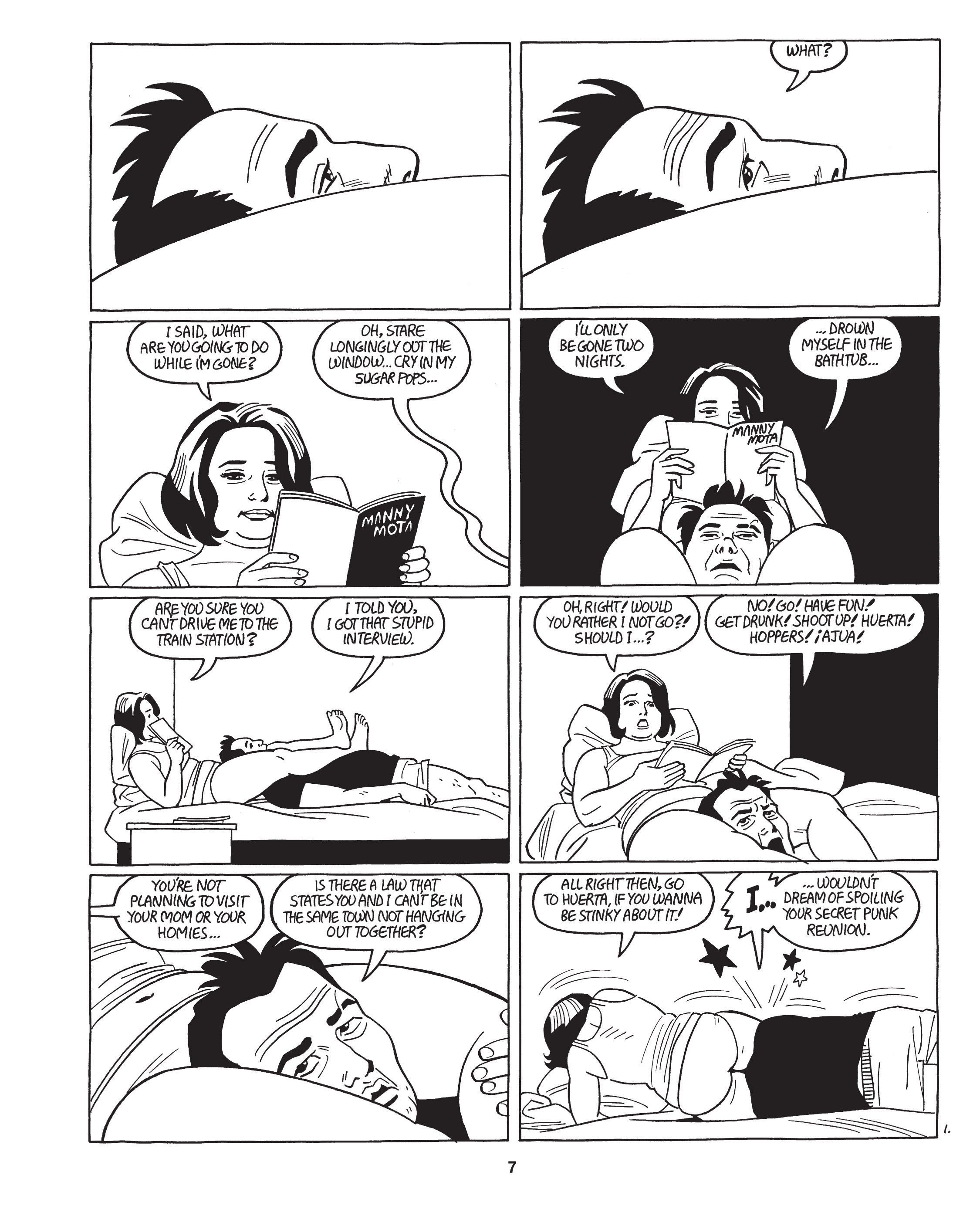 Read online Love and Rockets: New Stories comic -  Issue #7 - 8