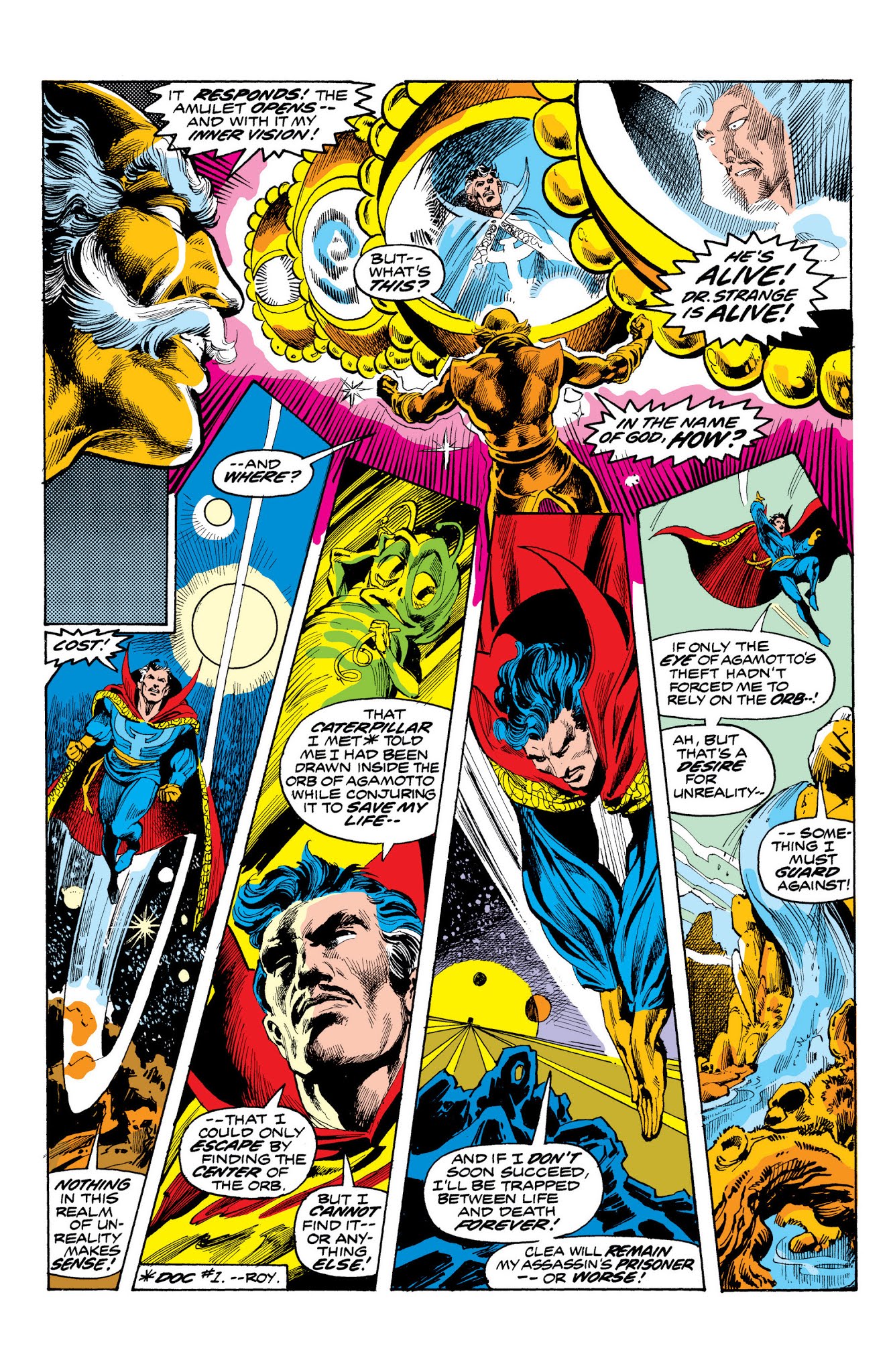 Read online Marvel Masterworks: Doctor Strange comic -  Issue # TPB 5 (Part 2) - 36
