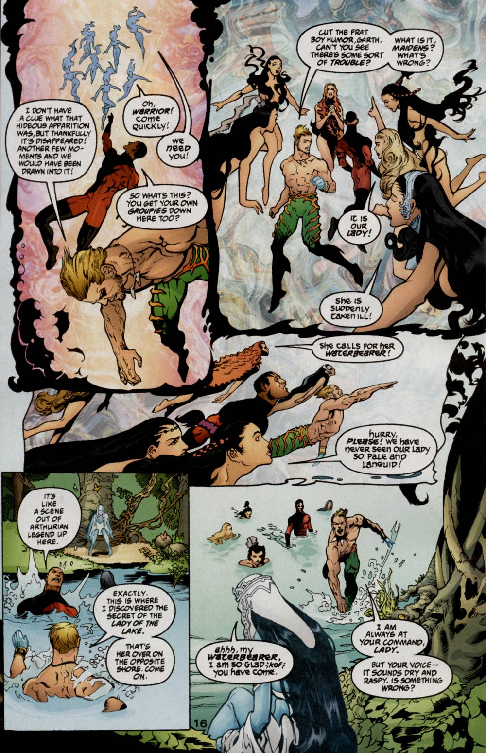 Read online Aquaman (2003) comic -  Issue #5 - 18