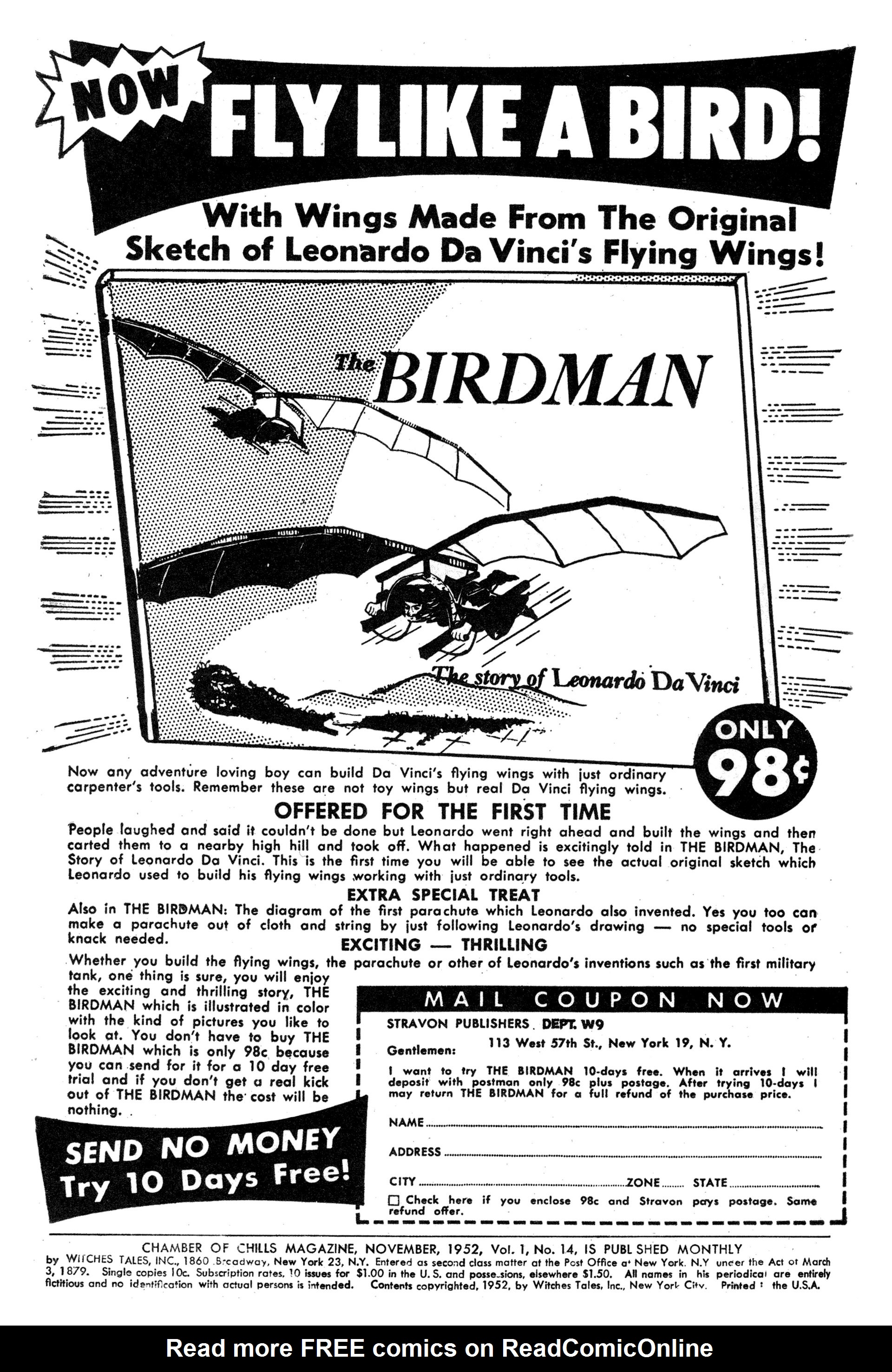 Read online Chamber of Chills (1951) comic -  Issue #14 - 2