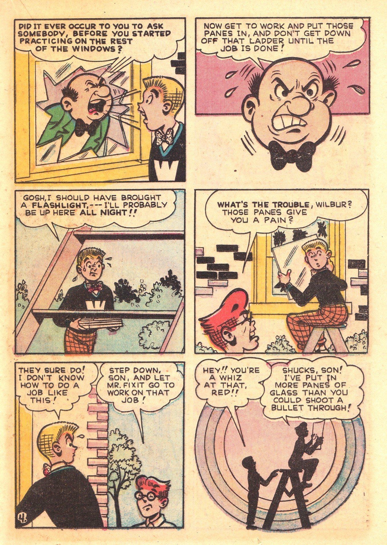 Read online Pep Comics comic -  Issue #93 - 31