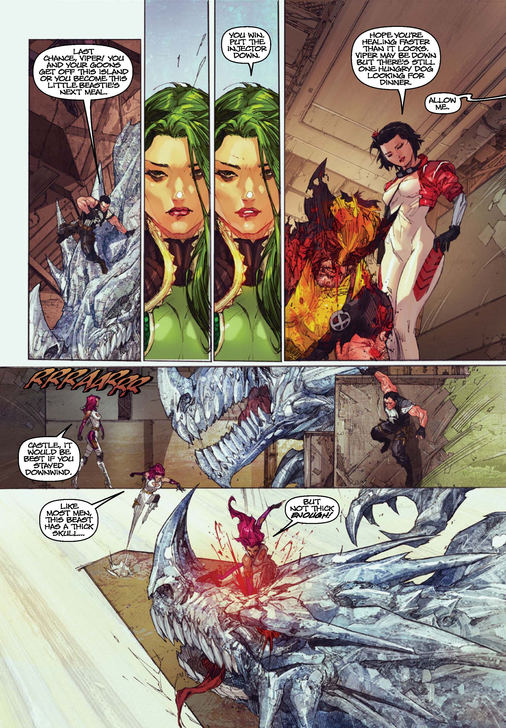 Read online Astonishing Tales: Wolverine/Punisher comic -  Issue #6 - 6