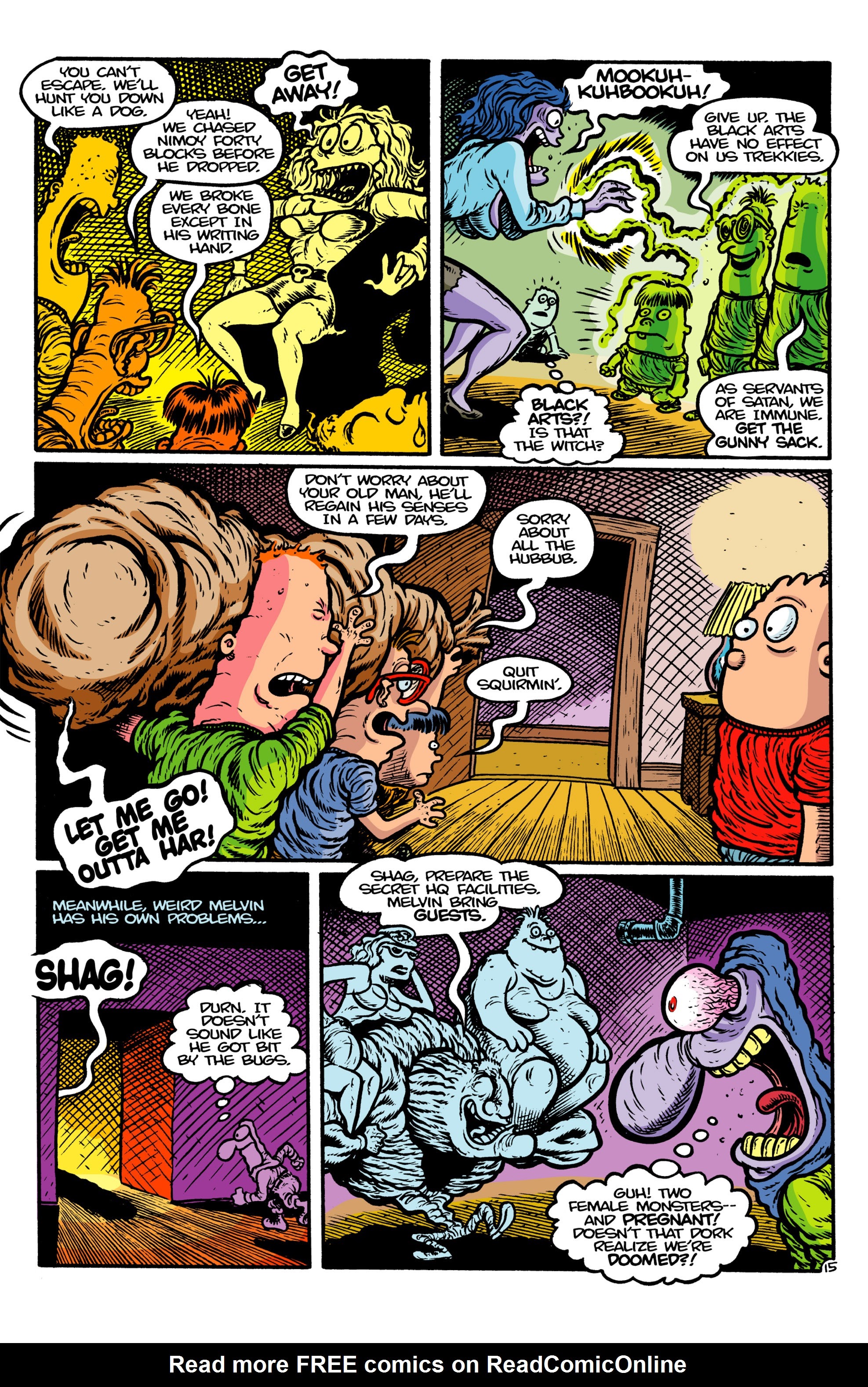 Read online Weird Melvin comic -  Issue #4 - 17