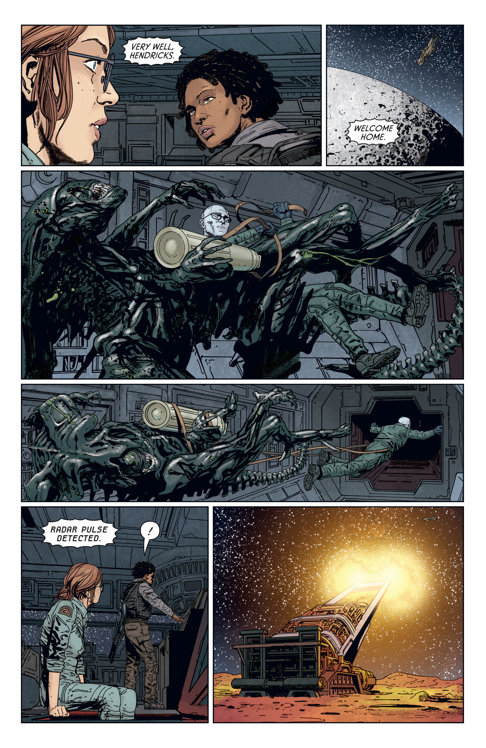 Read online Aliens: Defiance comic -  Issue #10 - 14