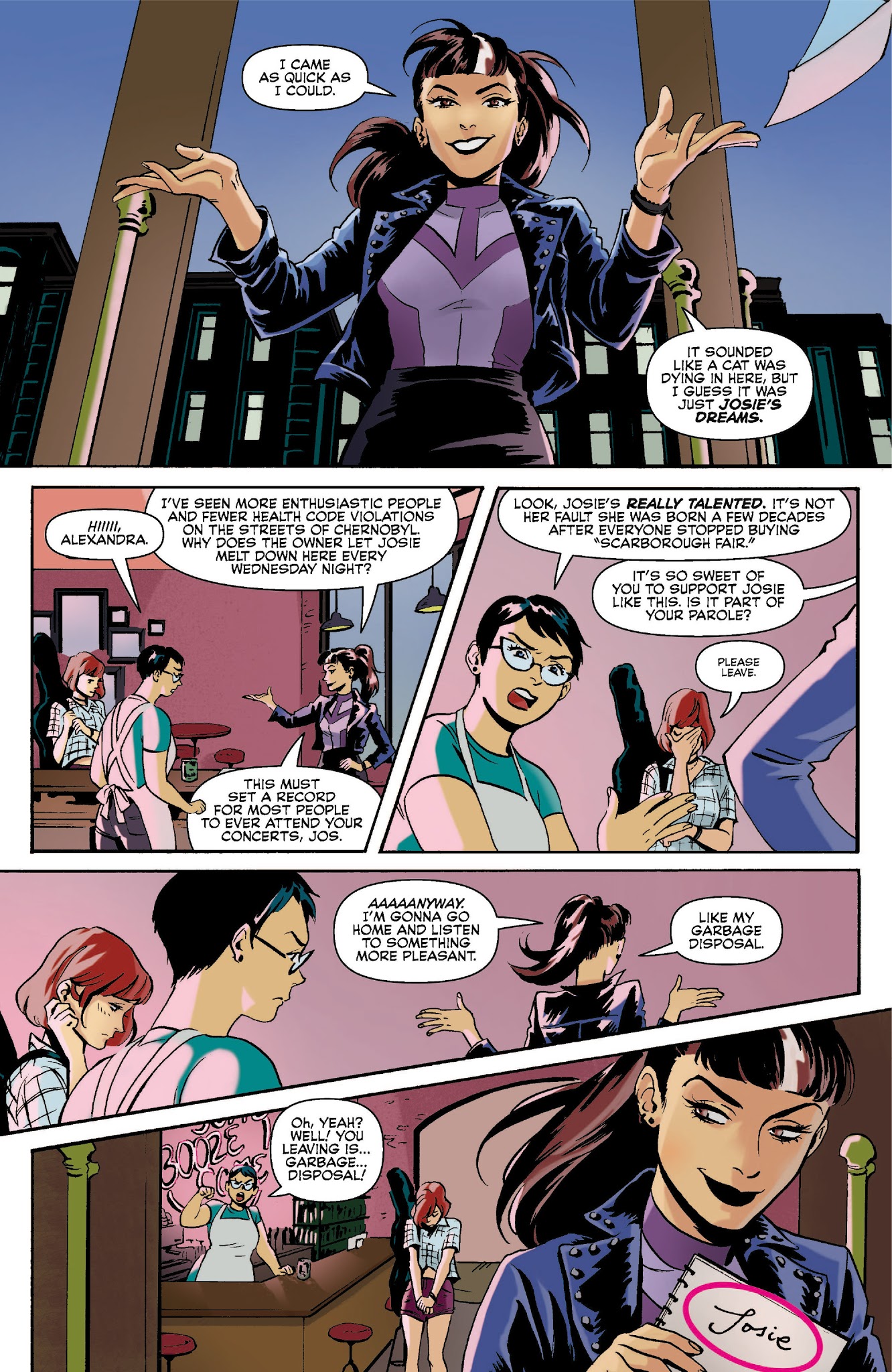 Read online Josie and the Pussycats comic -  Issue # _TPB 1 - 9
